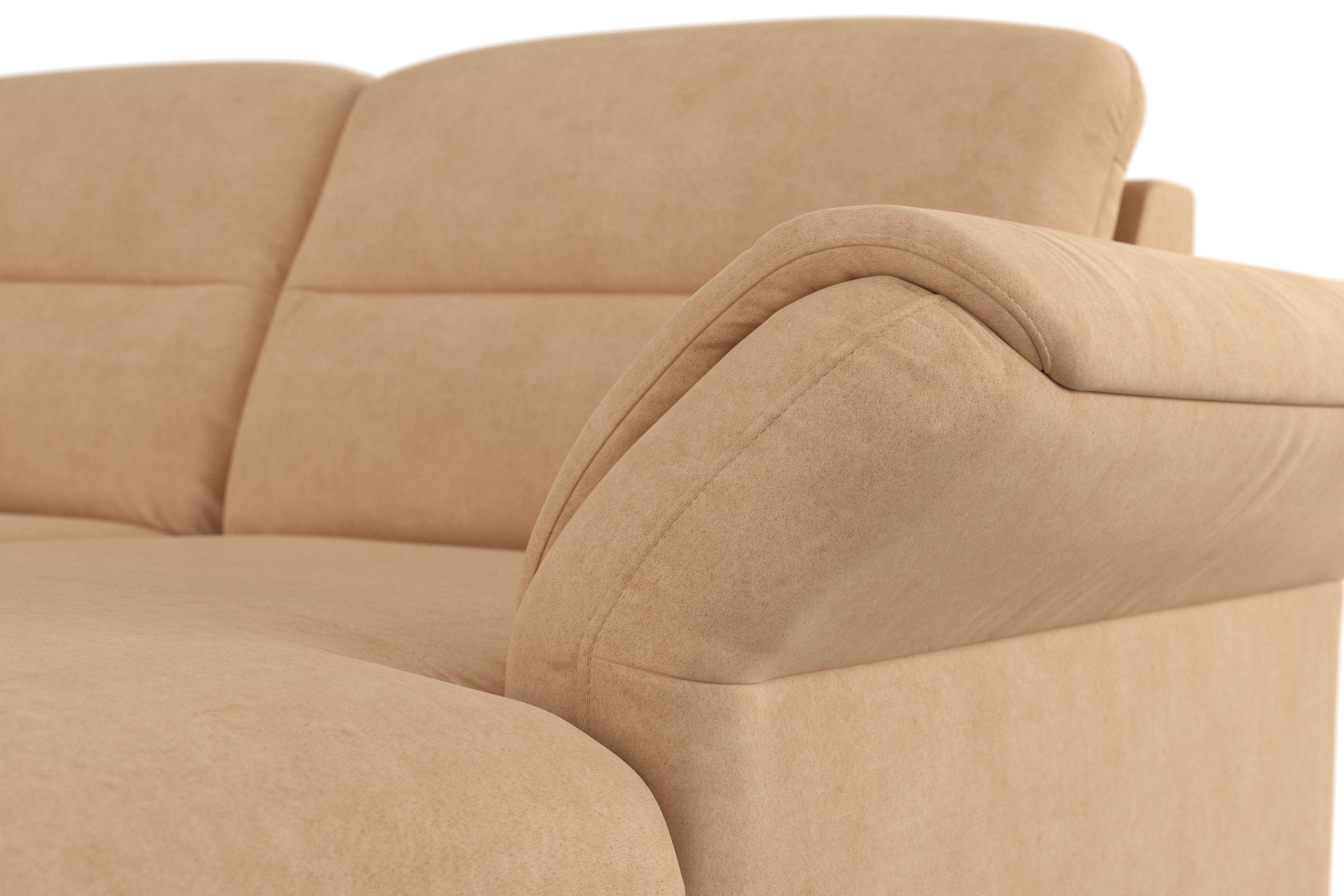 sit&more Wohnlandschaft »Mellum U-Form« Federkern, wahlweise mit Bettfunktion, Stauraum und Armteilfunktion