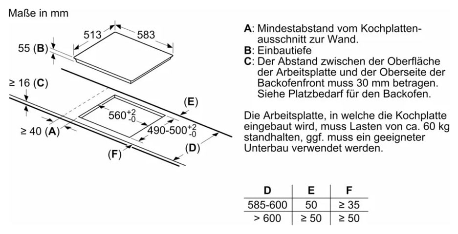 BOSCH Induktions-Kochfeld von SCHOTT CERAN® »PIF64RBB5E«