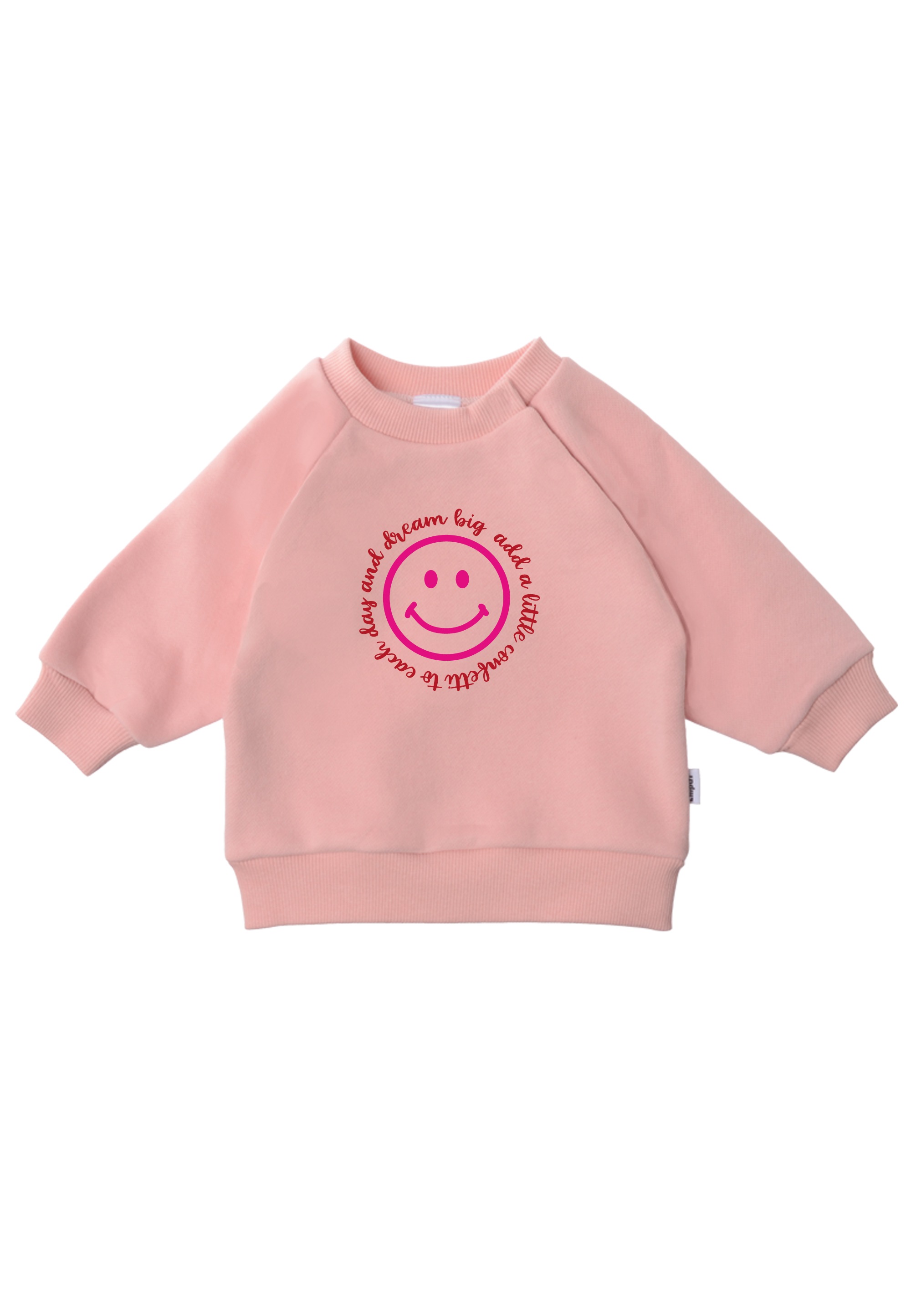 Sweatshirt »Add a little confetti rosa«, mit niedlichem Statement-Print