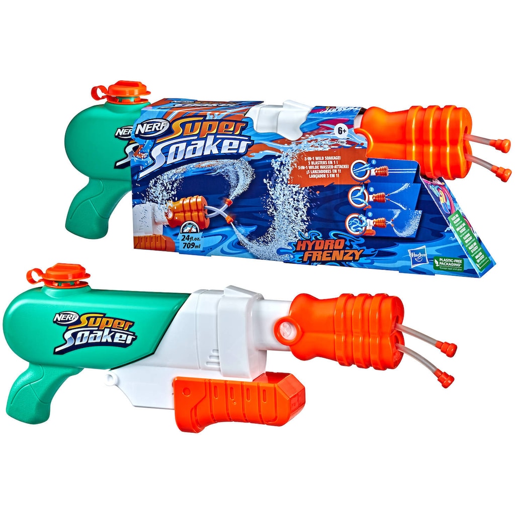 Hasbro Wasserpistole »Nerf, Wasserblaster, Super Soaker Hydro Frenzy«