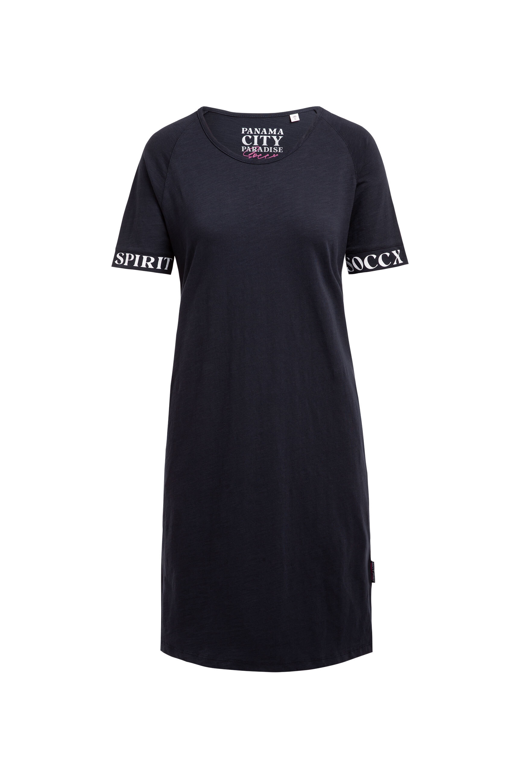 SOCCX Sommerkleid Eingrifftaschen mit Taschen