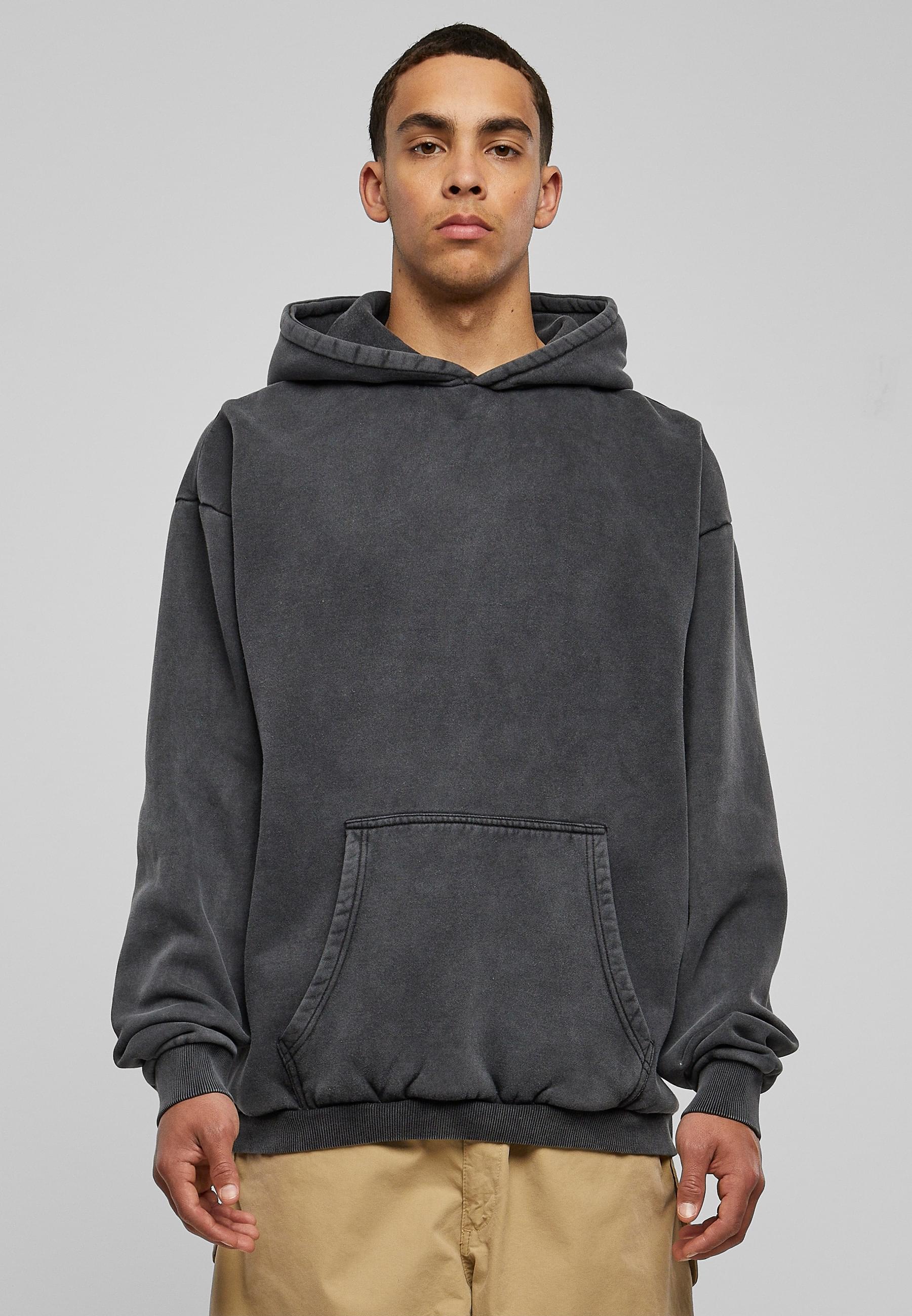 URBAN CLASSICS Kapuzensweatshirt »Urban Classics Herren Stone Washed Hoody«, (1 tlg.)