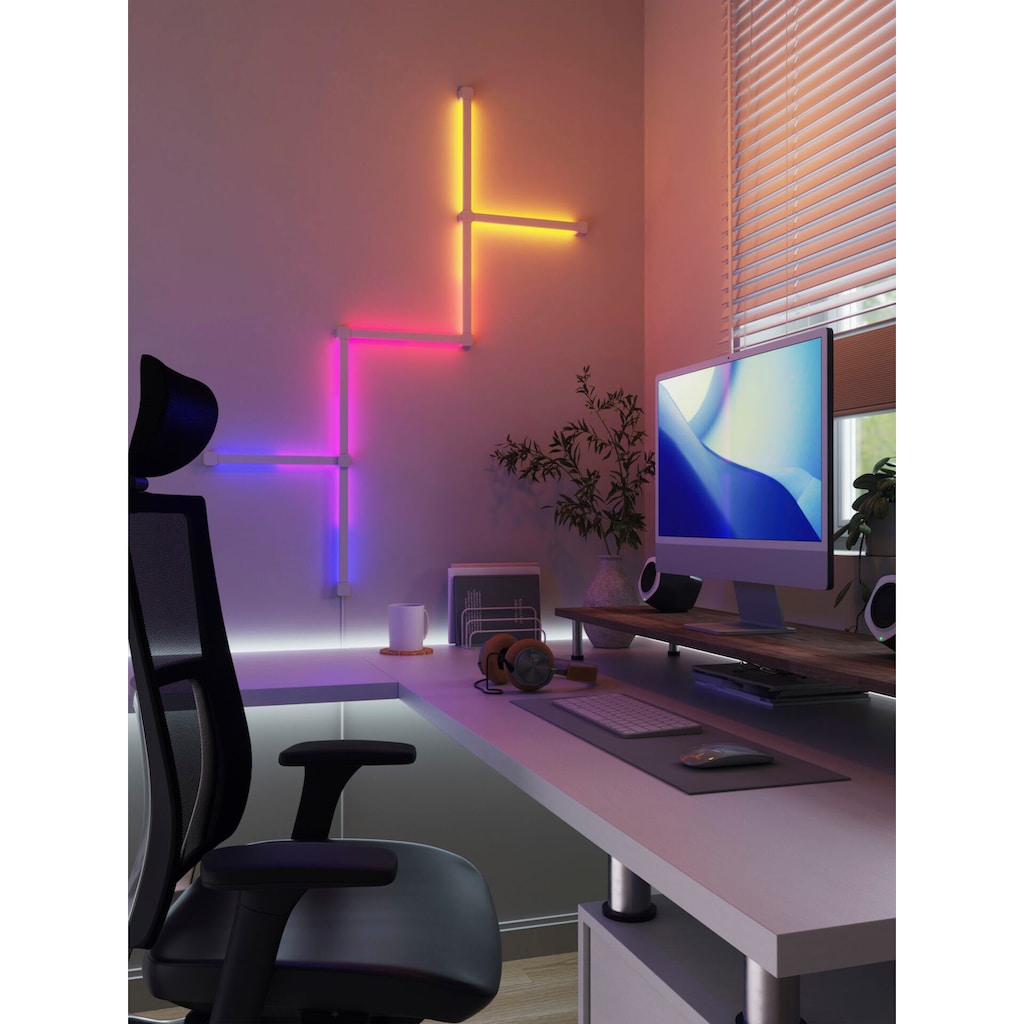 nanoleaf LED Lichtleiste »Lines«, Smarte Technologie und elegante Beleuchtung