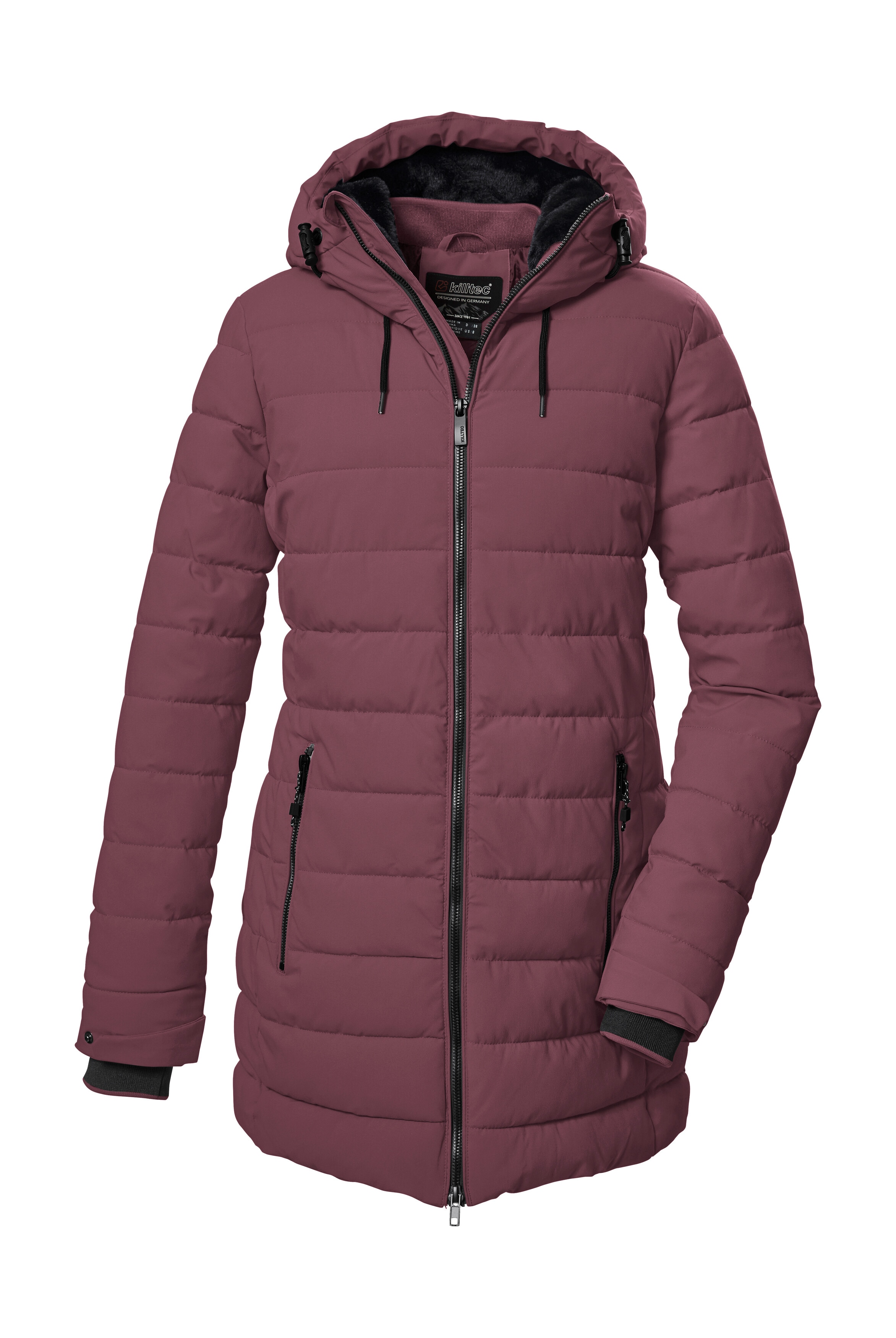 Killtec Steppmantel "KOW 55 WMN QLTD PRK" Wasserabweisender, winddichter Damenparka, atmungsaktiv