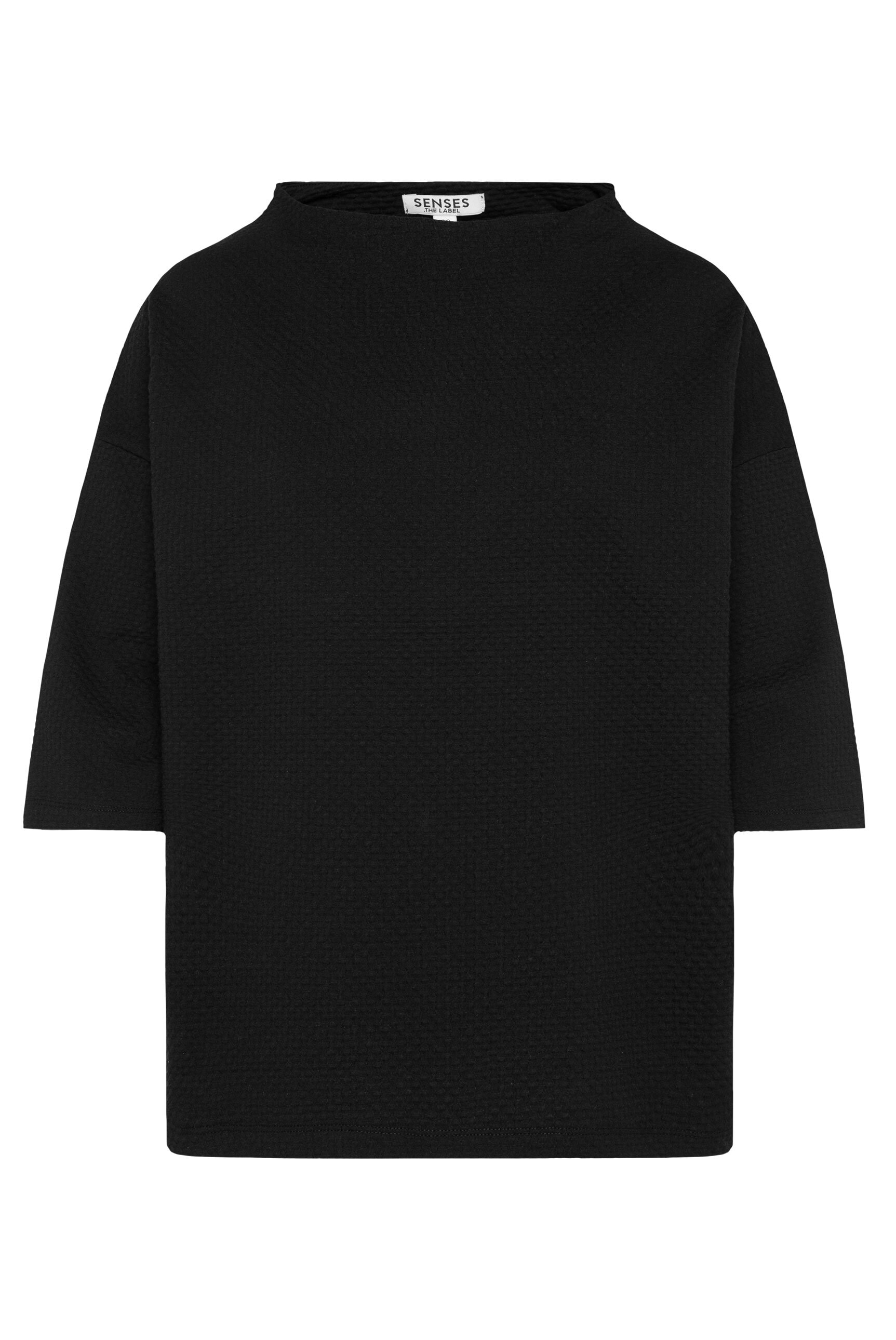 SENSES.THE LABEL Rundhalsshirt mit Baumwolle