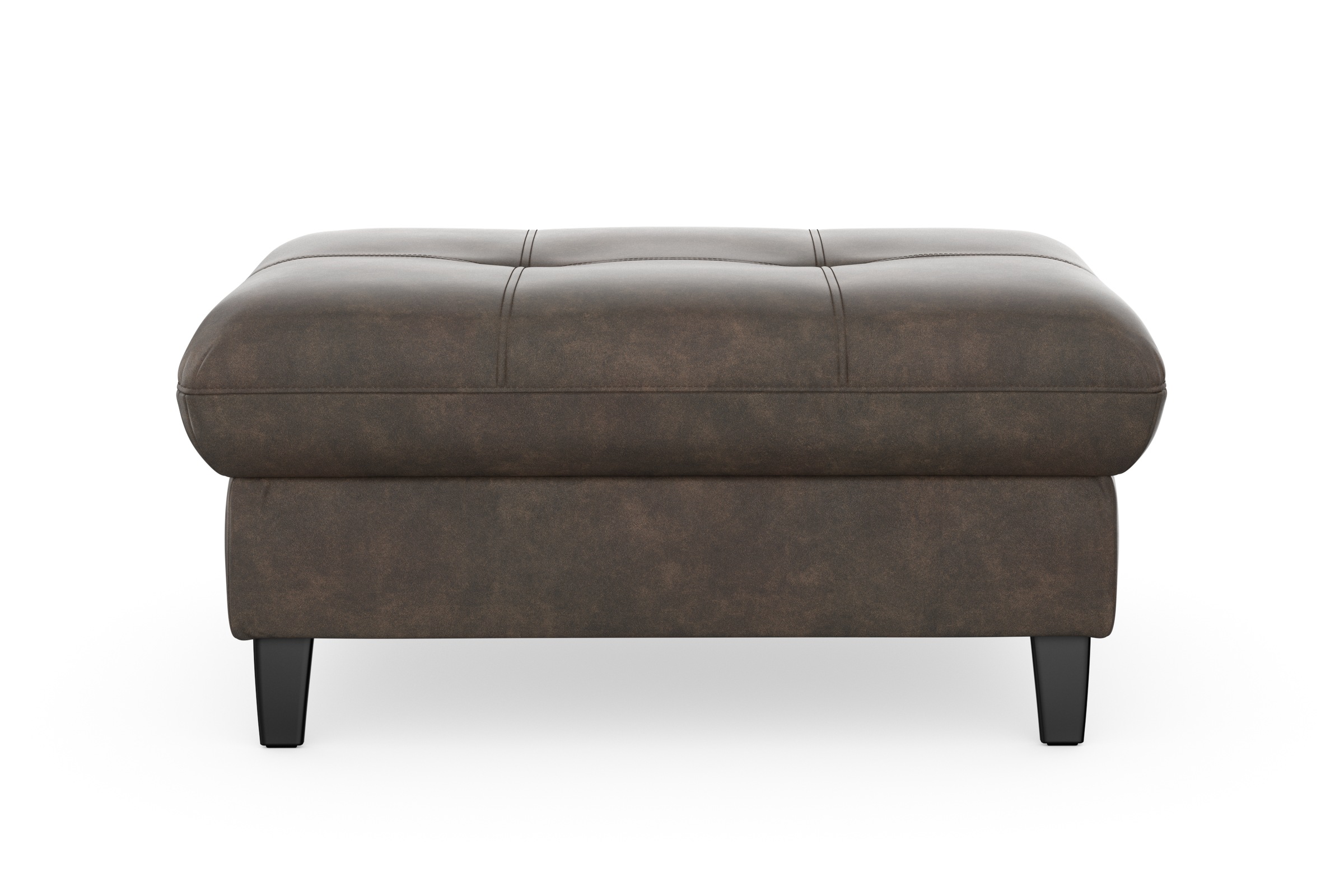 Stauraumhocker SIT & MORE "Maggiore", braun, B:102cm H:48cm T:67cm, 100% Polyester, Hocker, mit Stauraum 3