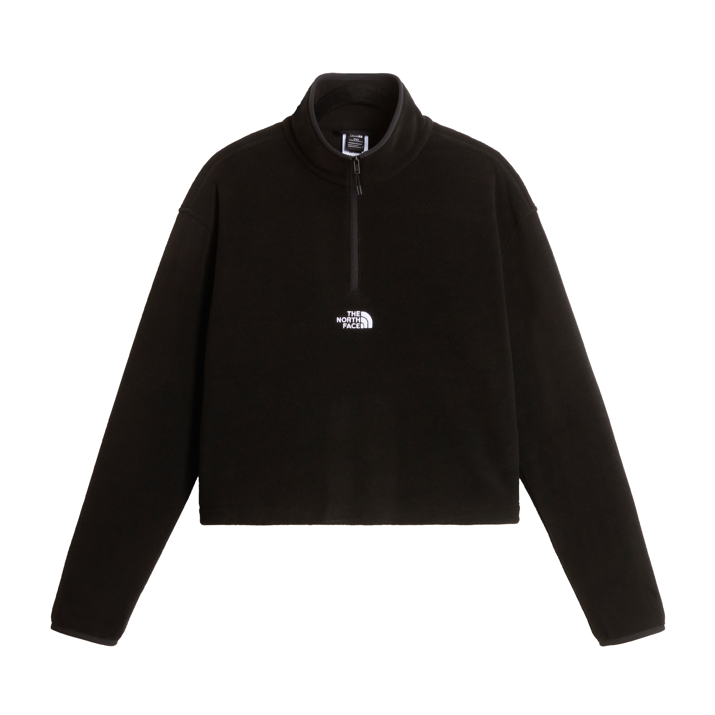 The North Face Fleeceshirt »W NOVELTY LOGO GLACIER 1/4 ZIP« sportlicher Stil, wasserabweisend, windabweisend, atmungsaktiv