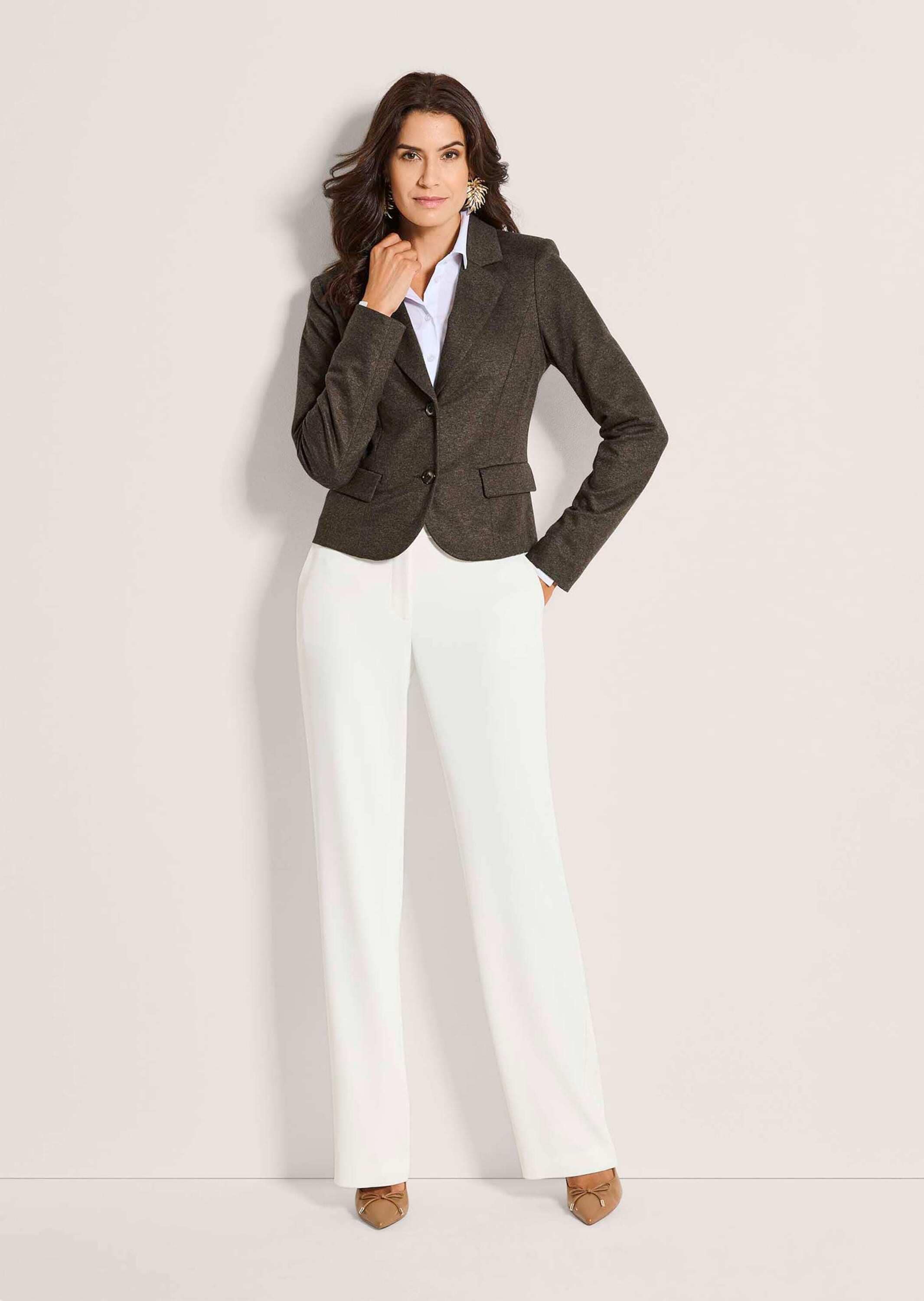 MADELEINE Jackenblazer »Kurzblazer Eleganter Einreiher mit Reverskragen«