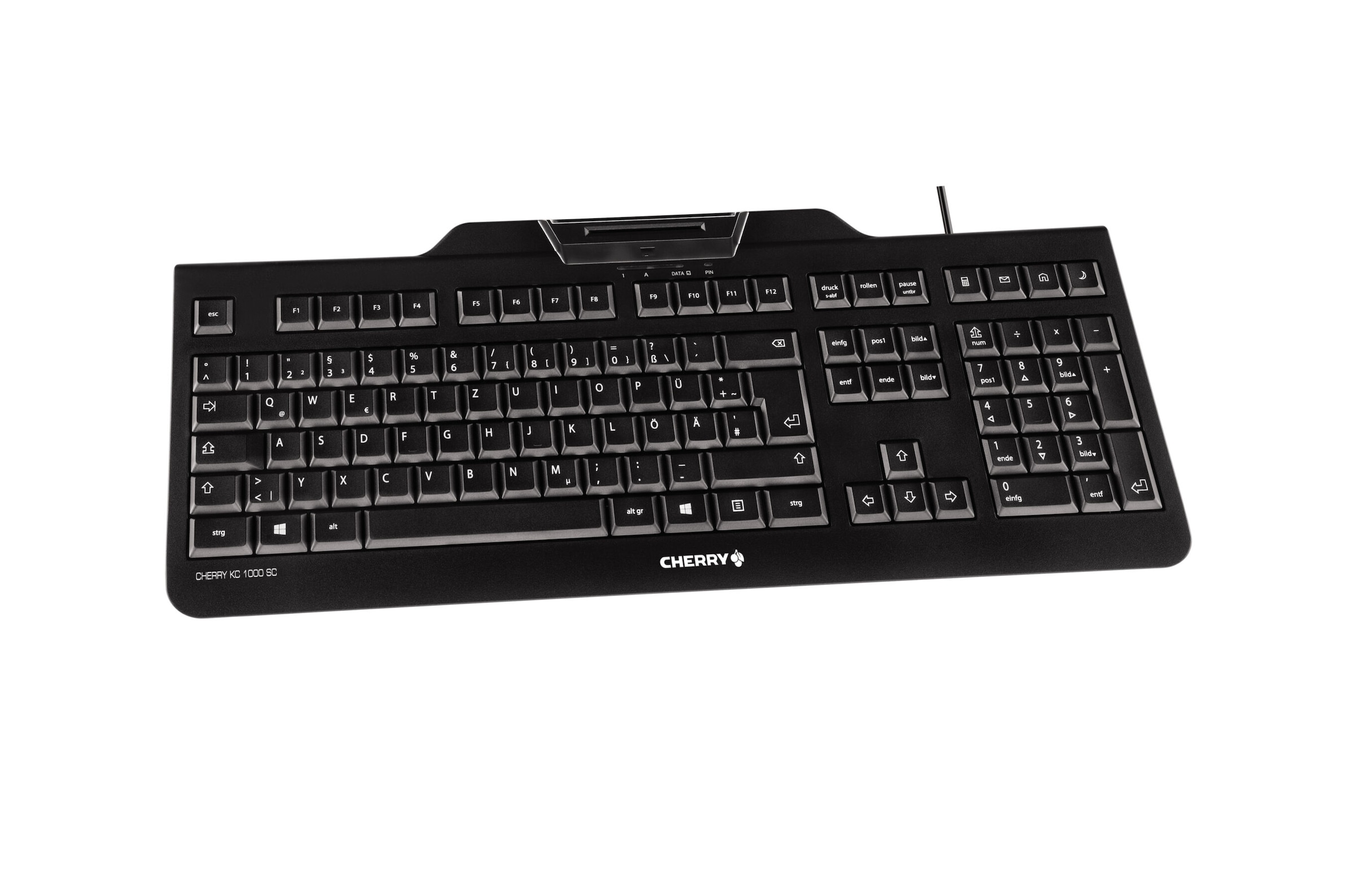 Cherry Tastatur »KC 1000 SC«, (Ziffernblock-Windows-Sperrtaste)