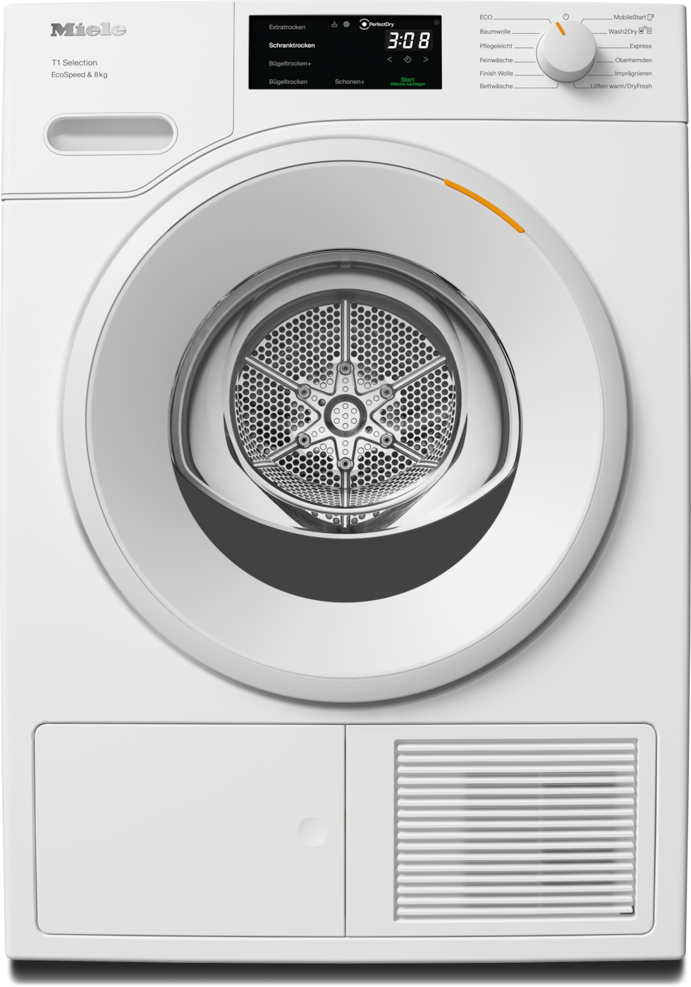 Miele Wärmepumpentrockner »TSC643WP EcoSpeed&8kg«, 8 kg