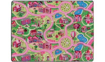 Primaflor-Ideen in Textil Kinderteppich »SWEET CITY«, rechteckig, 5 mm Höhe,... kaufen