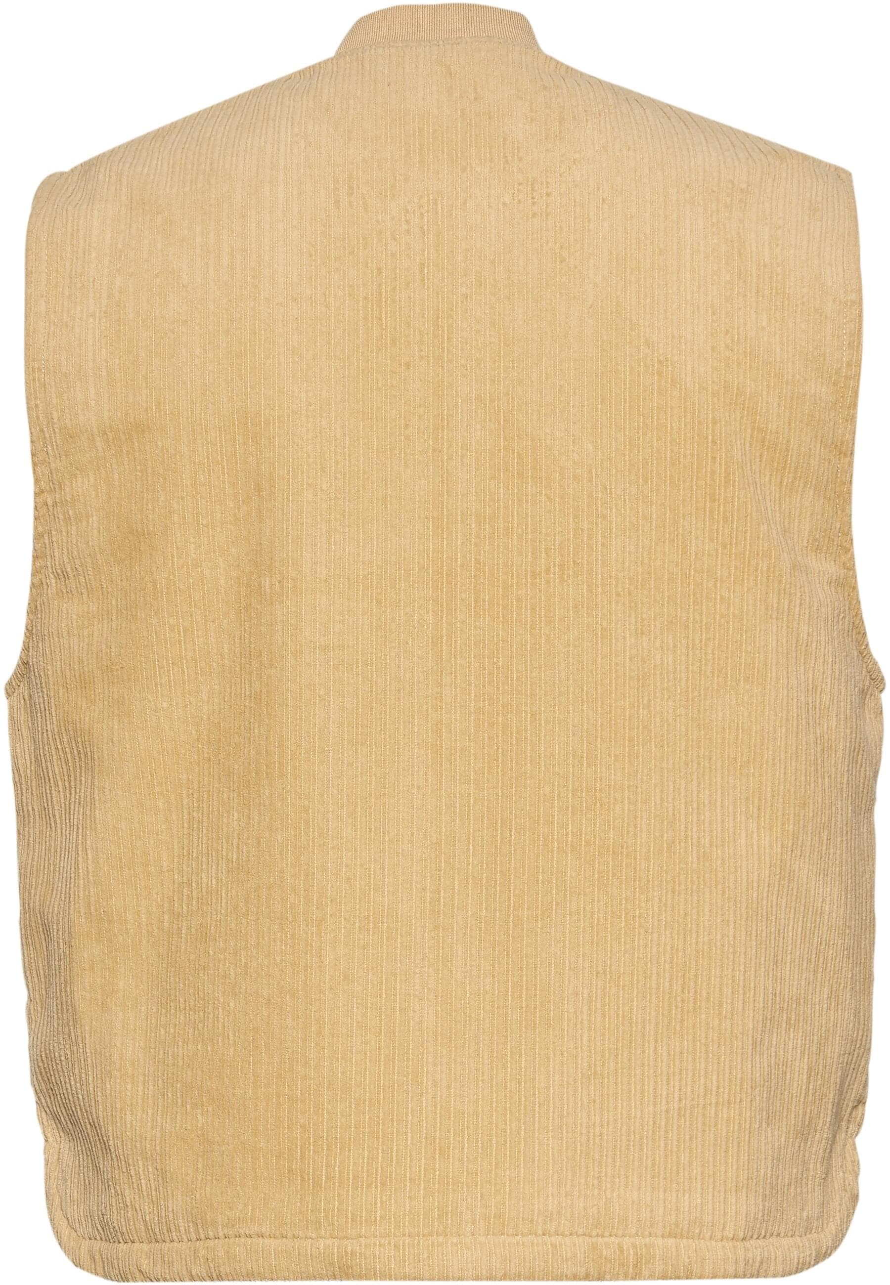 Karl Kani Steppweste »Karl Kani Herren KU233-006-1 KK Chest Signature Corduroy Vest«, (1 tlg.)