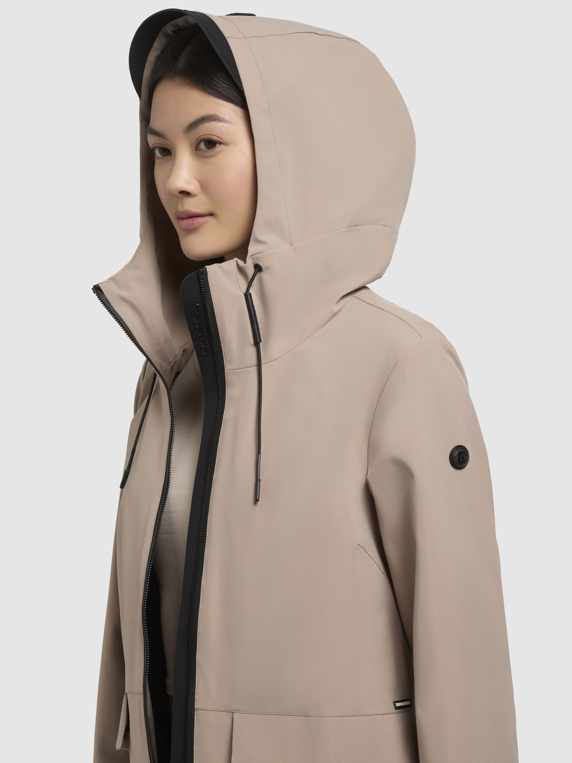 khujo Anorak »YONI«, mit Kapuze