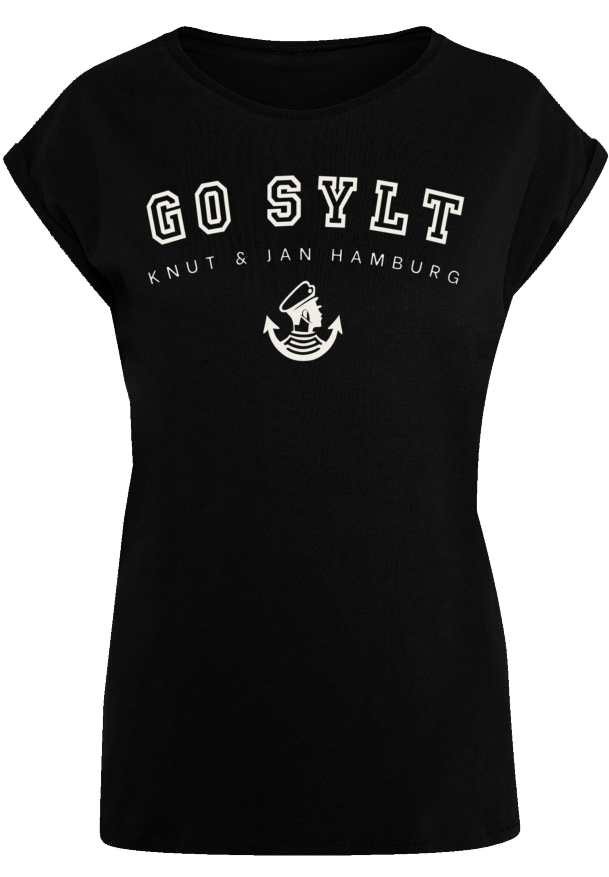 F4NT4STIC T-Shirt "PLUS SIZE Go Sylt", Print