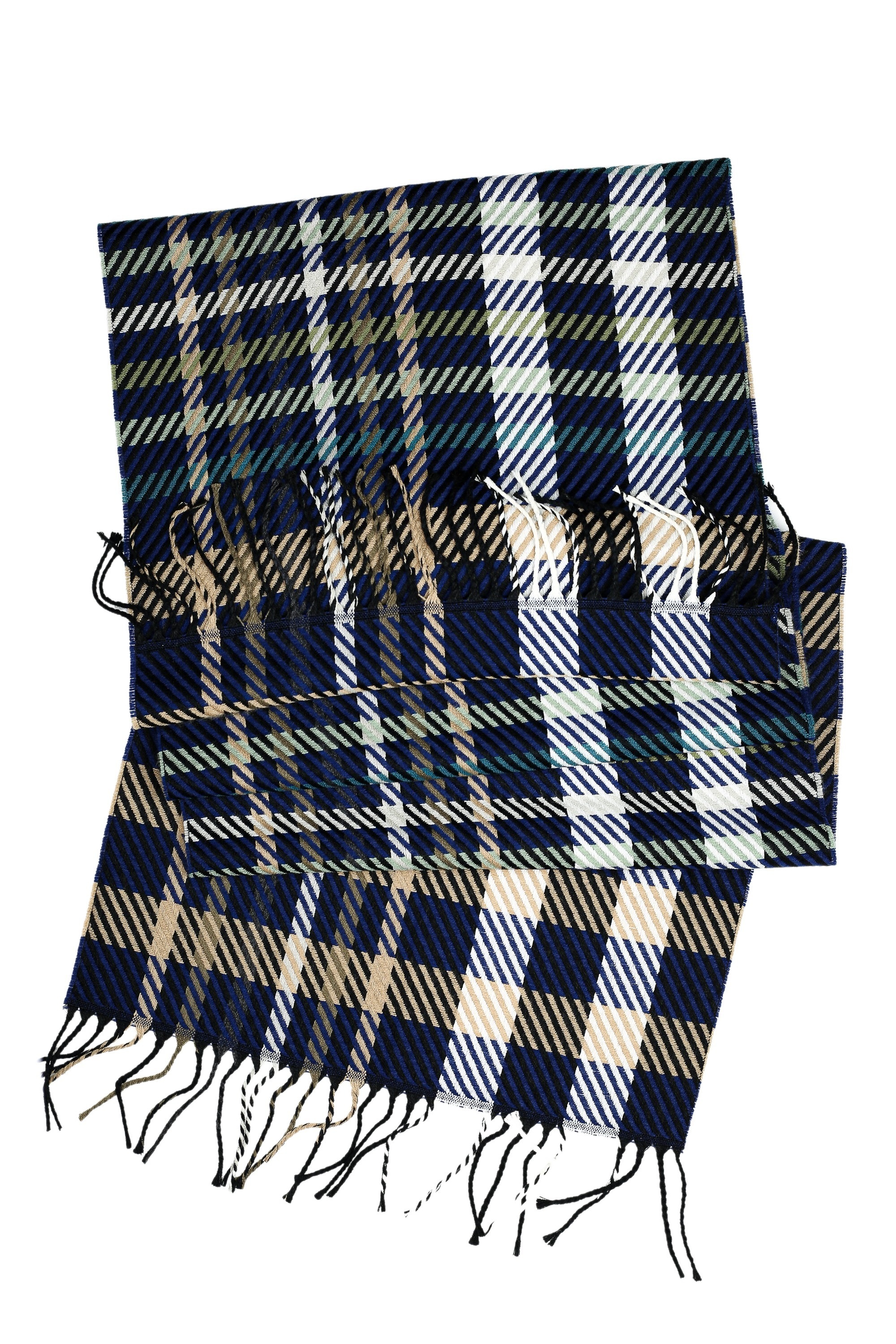 COLLEZIONE ALESSANDRO Wollschal »Strisce«, luxuriöse Wärme, Made in Italy