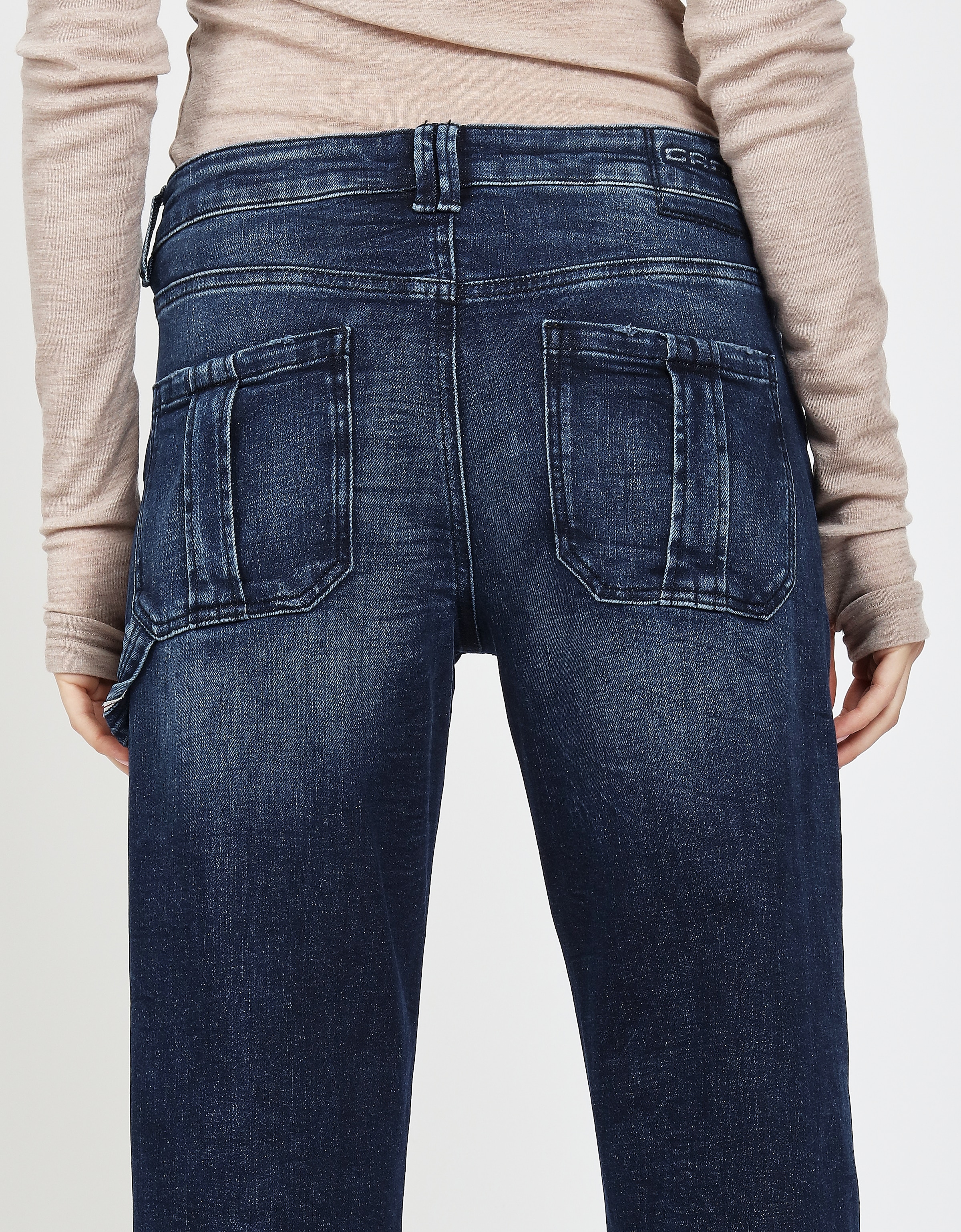 GANG Straight-Jeans »94THELMA WORKER«, mit aufgesetzten Taschen und typischen Workerdetails