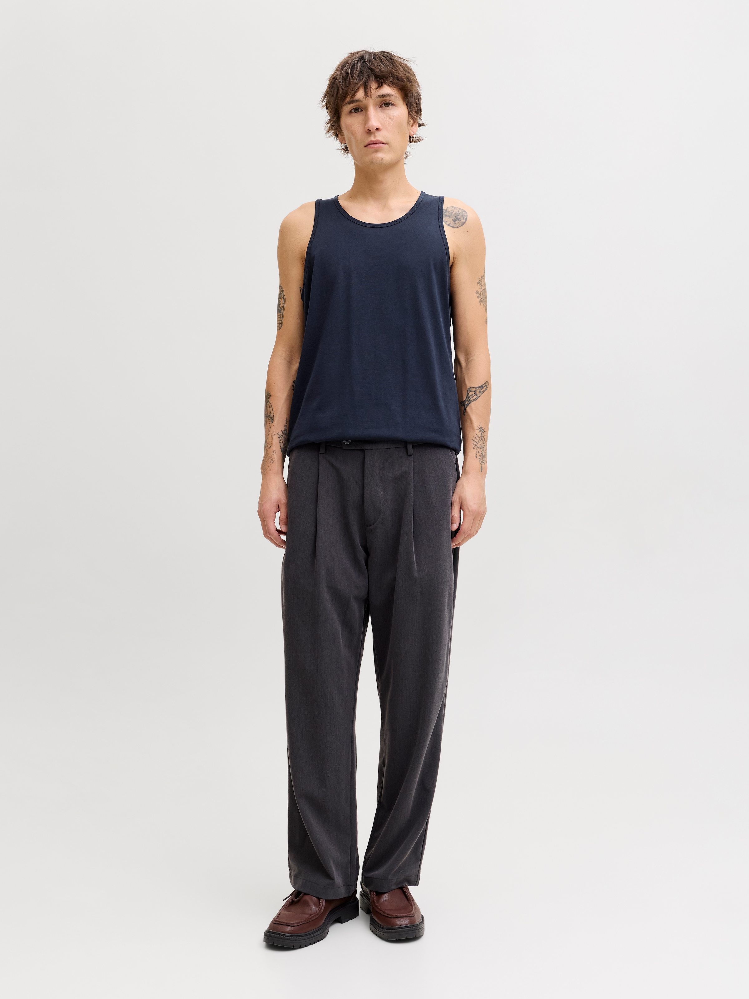 Jack & Jones Muscleshirt »JJEORGANIC BASIC TANKTOP NOOS« Baumwolle, Rundhalsausschnitt