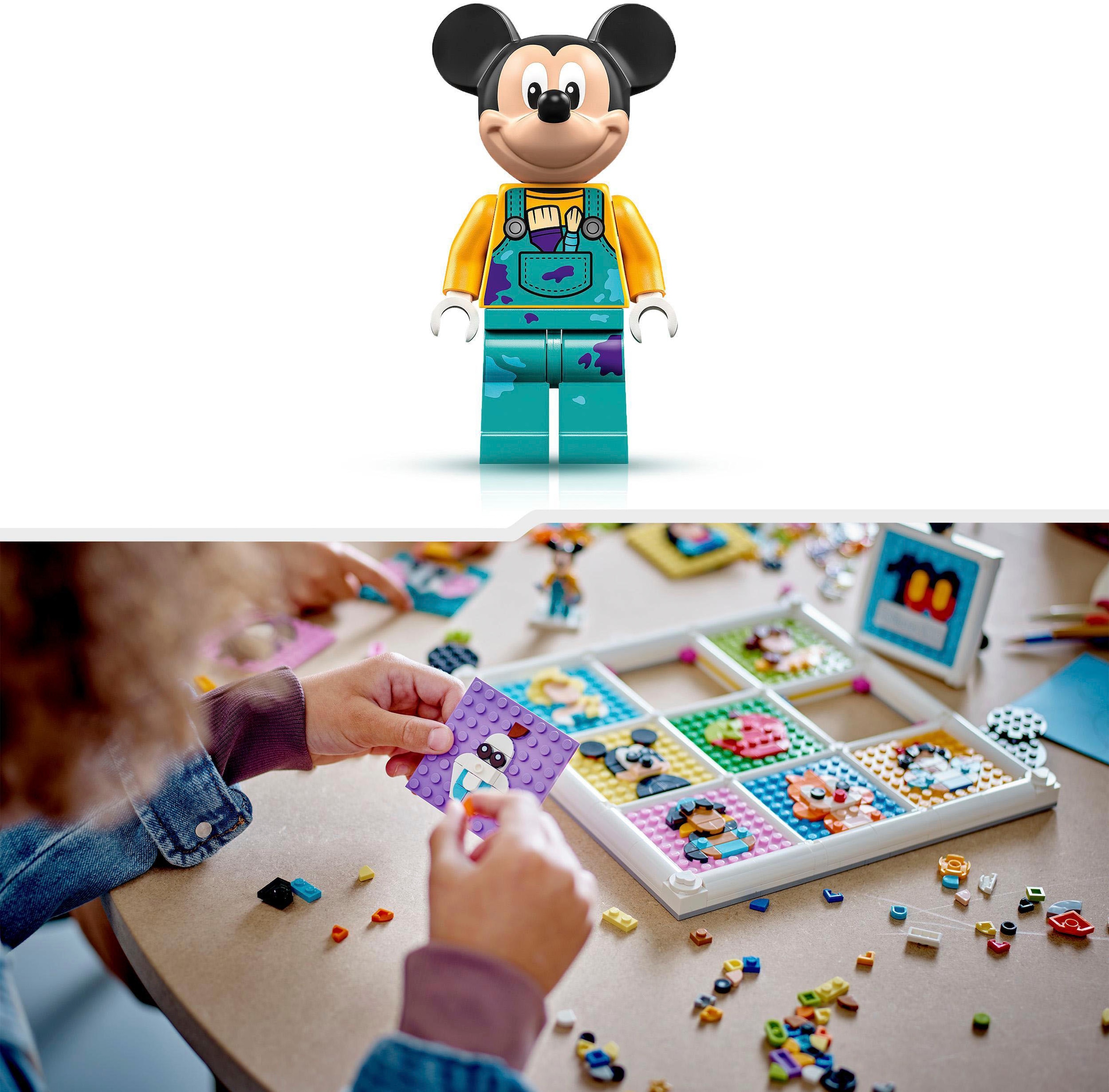 LEGO® Konstruktionsspielsteine »100 Jahre Disney Zeichentrickikonen (43221), LEGO® Disney«, (1022 St.), Made in Europe