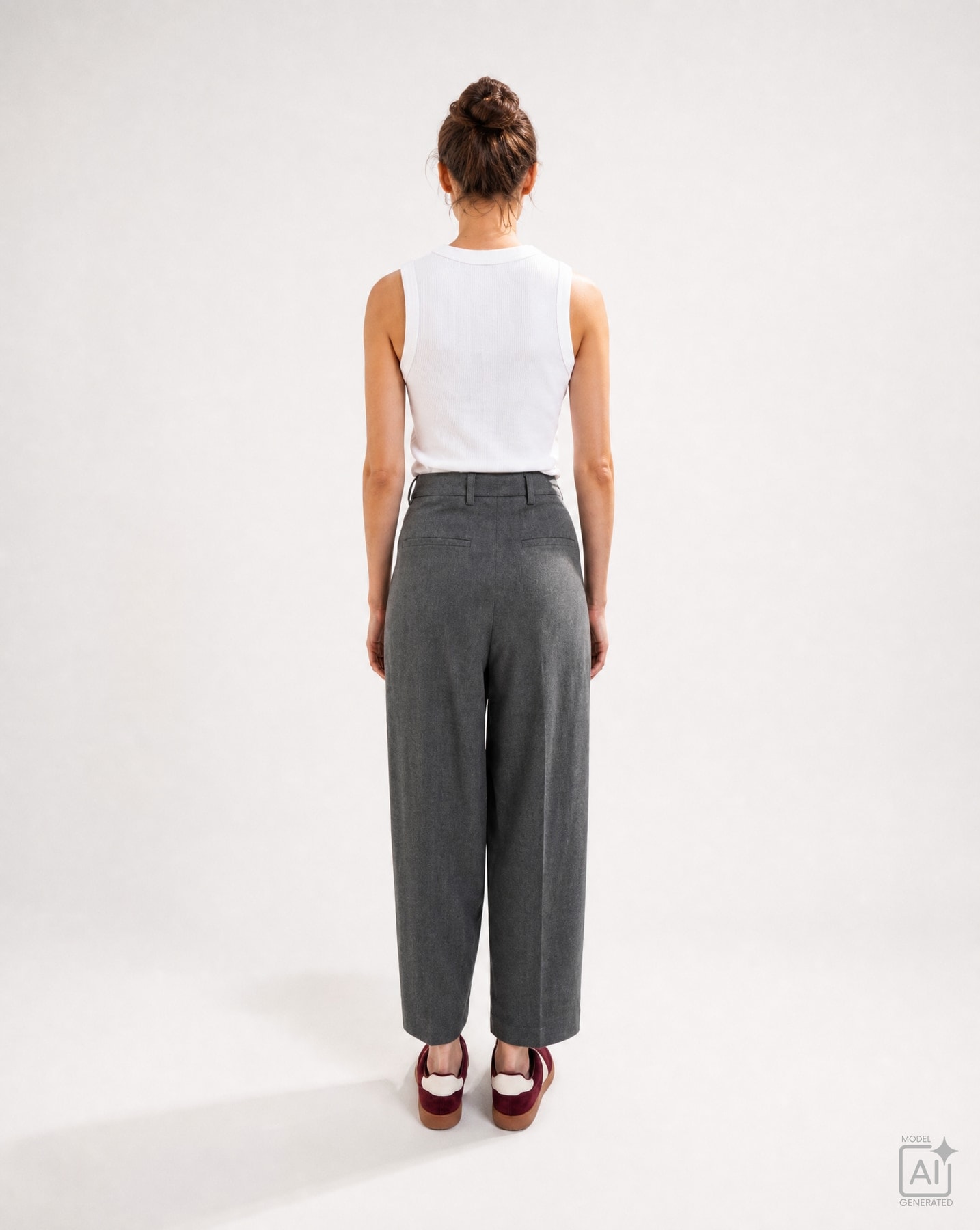 Smith & Soul Bügelfaltenhose  mit hoher Taille, weiche Haptik