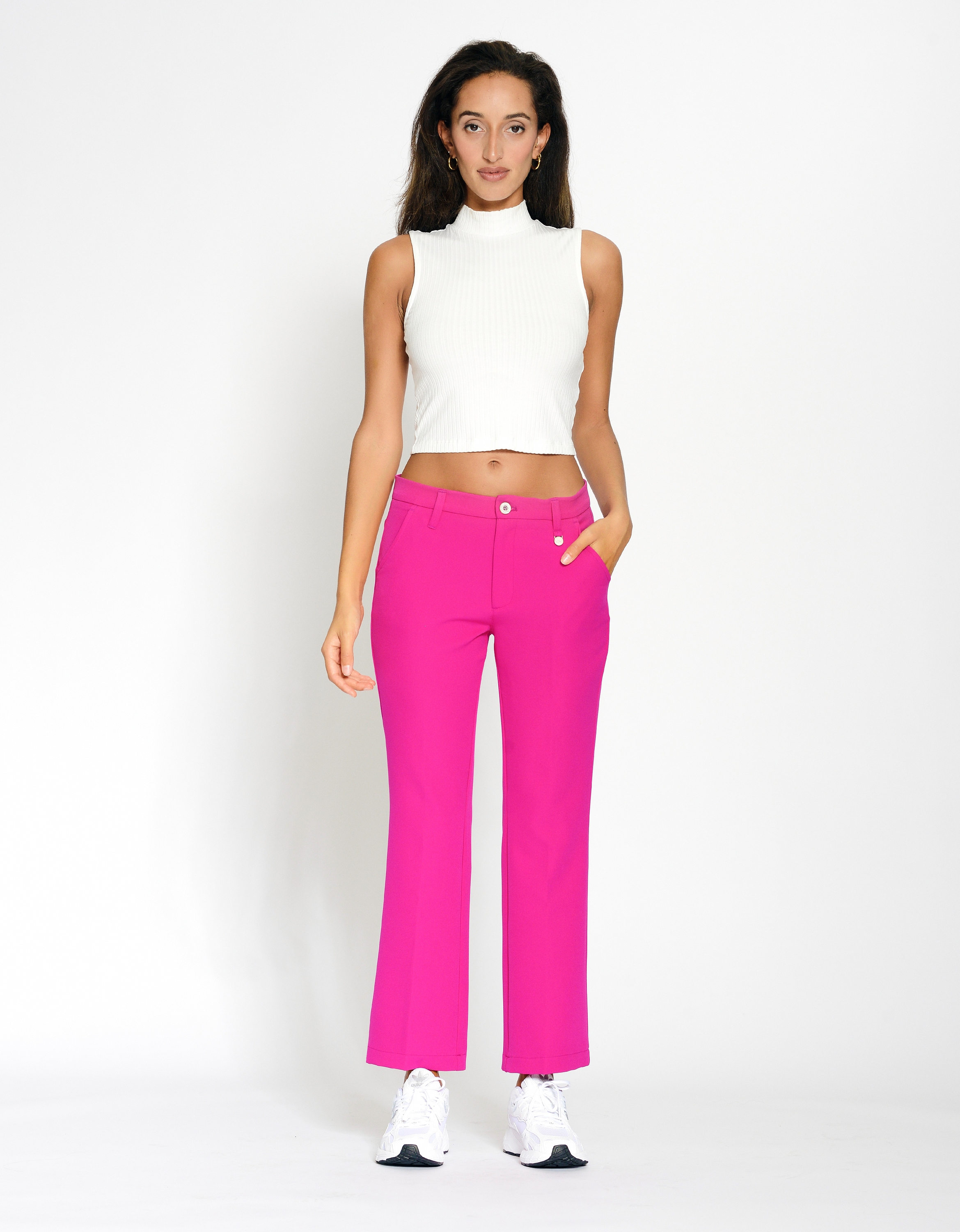 GANG Stoffhose »GANG Hosen Wide Fit 94CINZIA KICK«