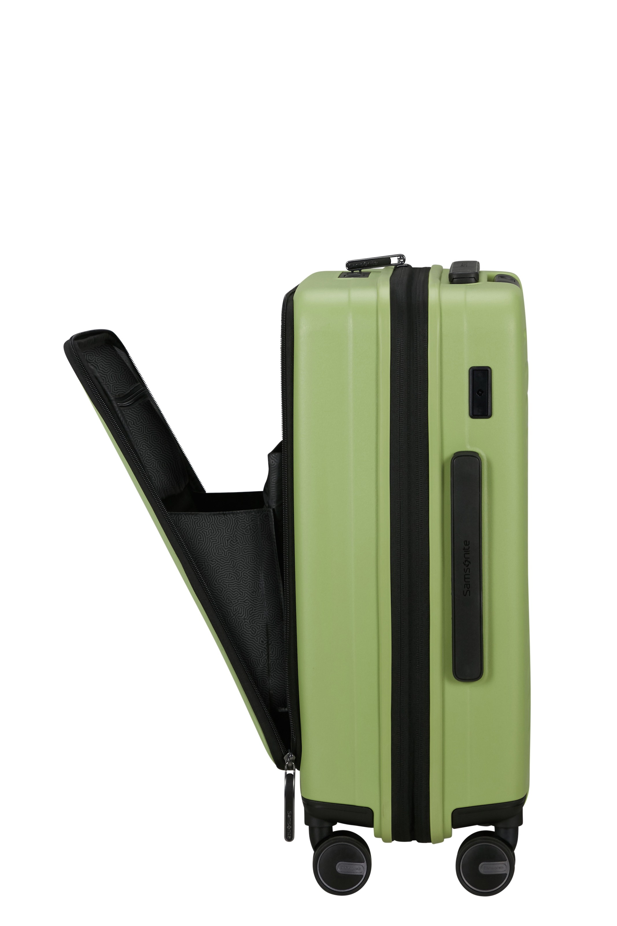 Samsonite Hartschalen-Trolley »RESTACKD, verschiedene Größen und Farben« mit Packtaschen,  42 l 4 Rollen für Urlaub, Reise, Ferien und Geschäftsreise, mit Volumenerweiterung