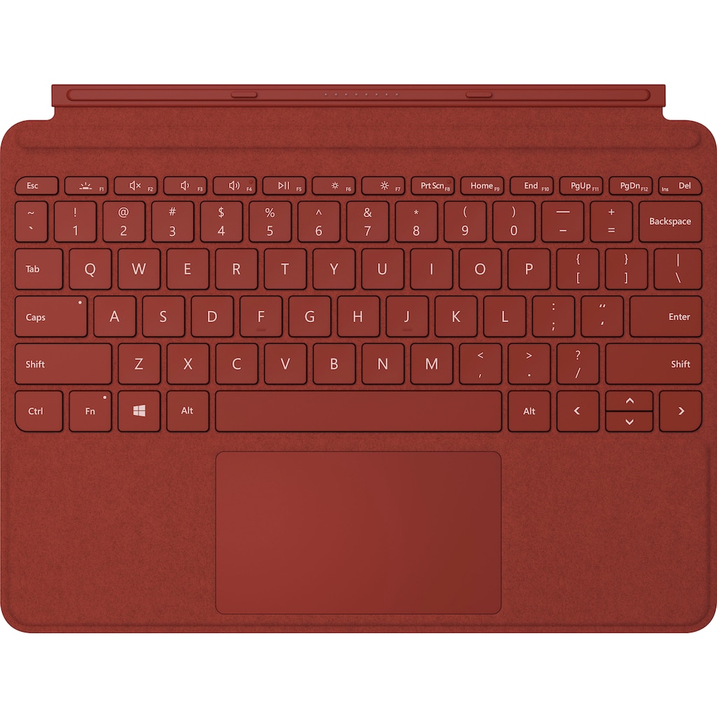 Microsoft Tastatur »Surface Go Signature Type Cover«, (Touchpad-Funktionstasten)