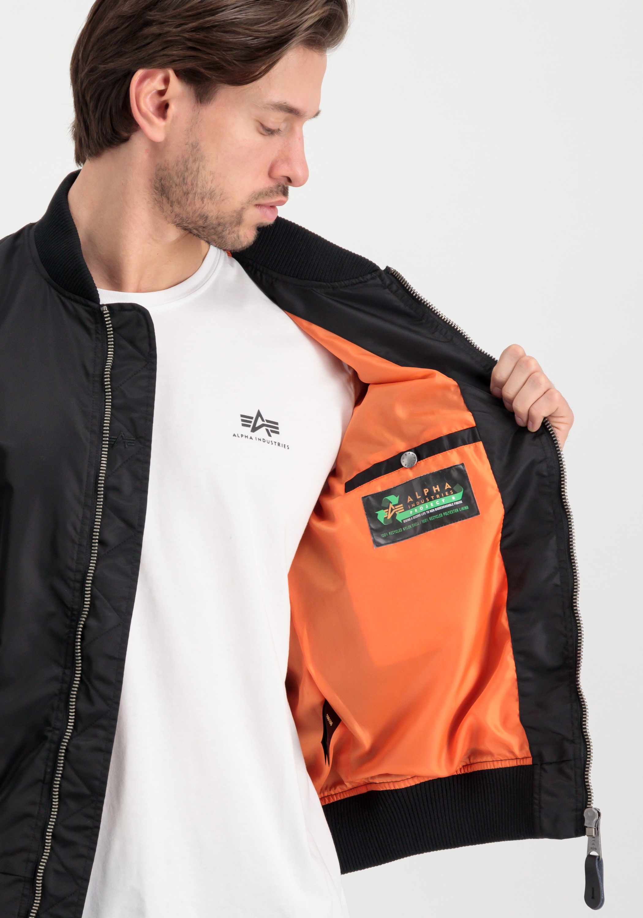 Alpha Industries Bomberjacke »Alpha Industries Men - Bomber Jackets MA-1 LW Project R«