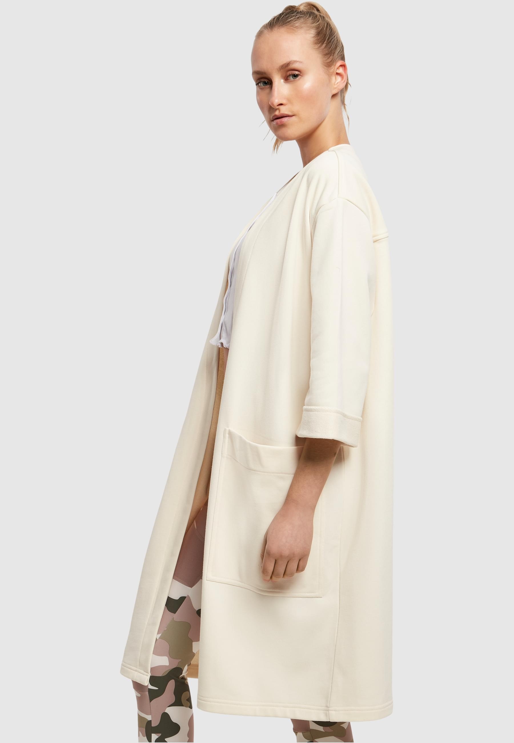 URBAN CLASSICS Sweatjacke »Urban Classics Damen Ladies Oversized Terry Cardigan«
