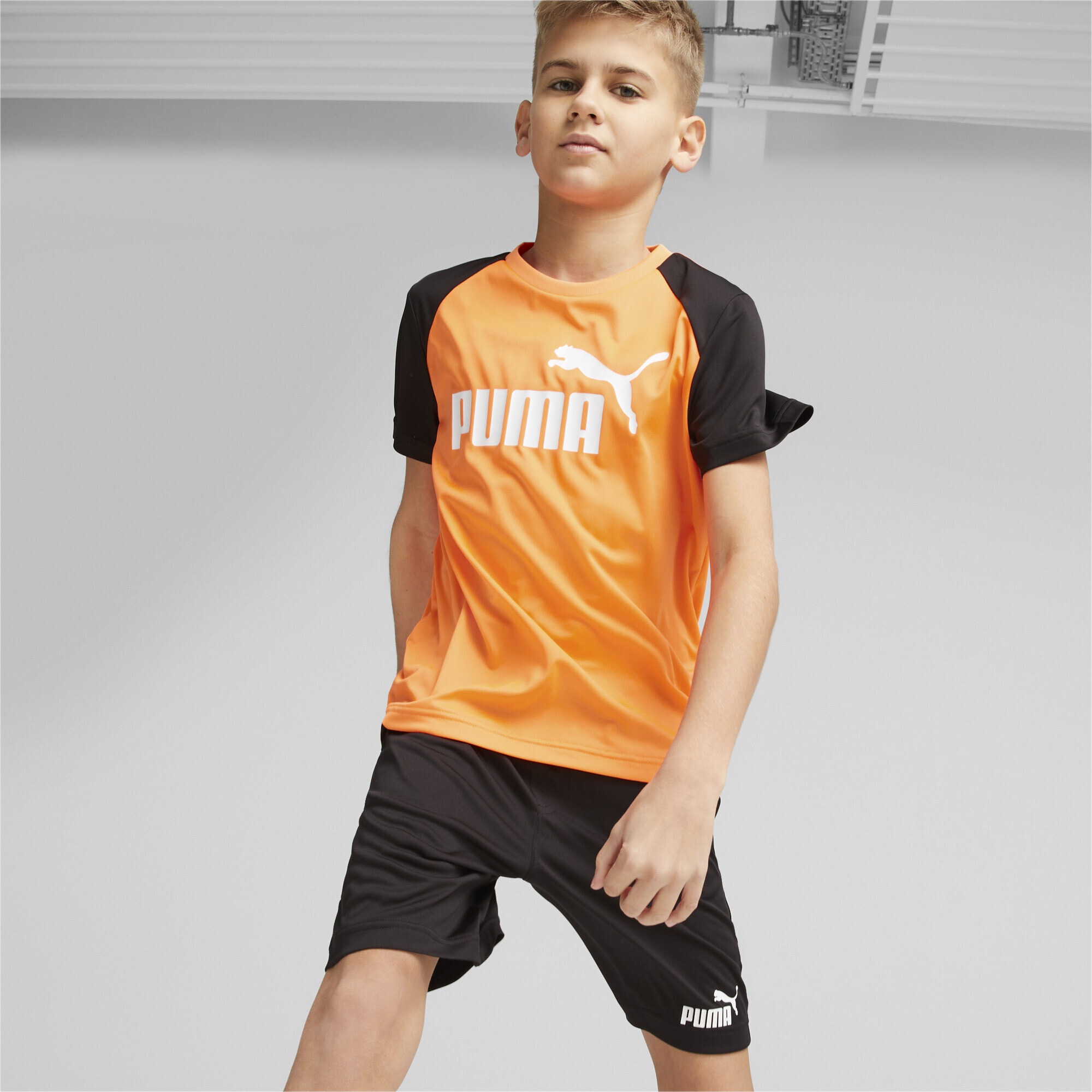 PUMA Jogginganzug »Polyester Shorts-Set Jungen«