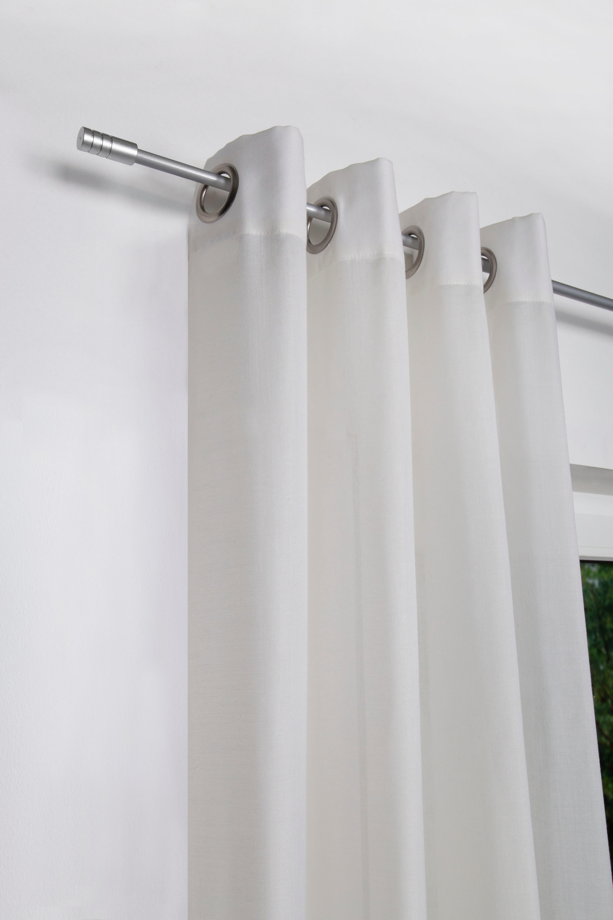 mydeco Gardinenstange »rillcube«, 1 läufig-läufig, ausziehbar