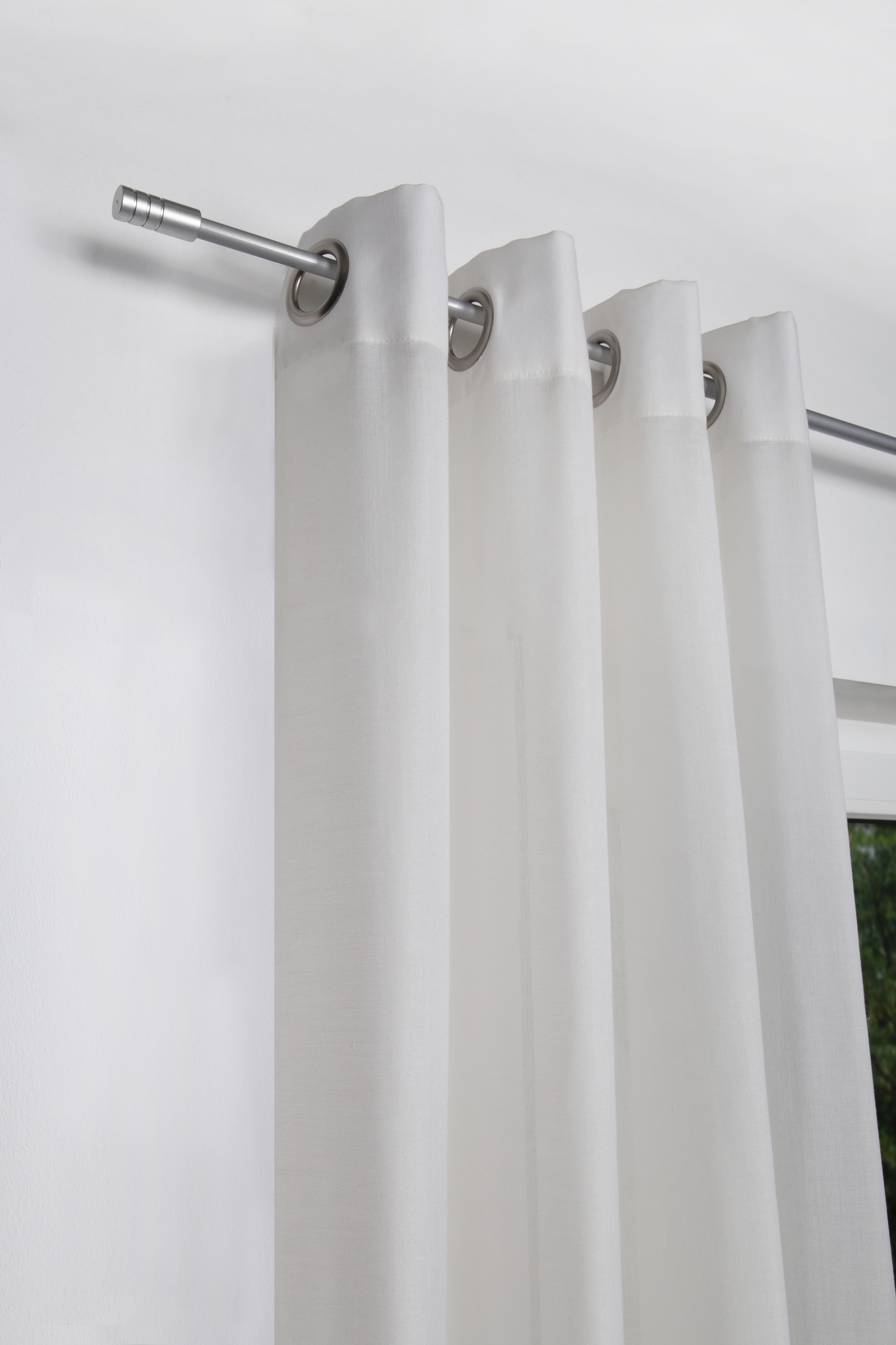 Thumbnail - mydeco Gardinenstange "rillcube" Ø 16 mm 1 läufig-läufig ausziehbar