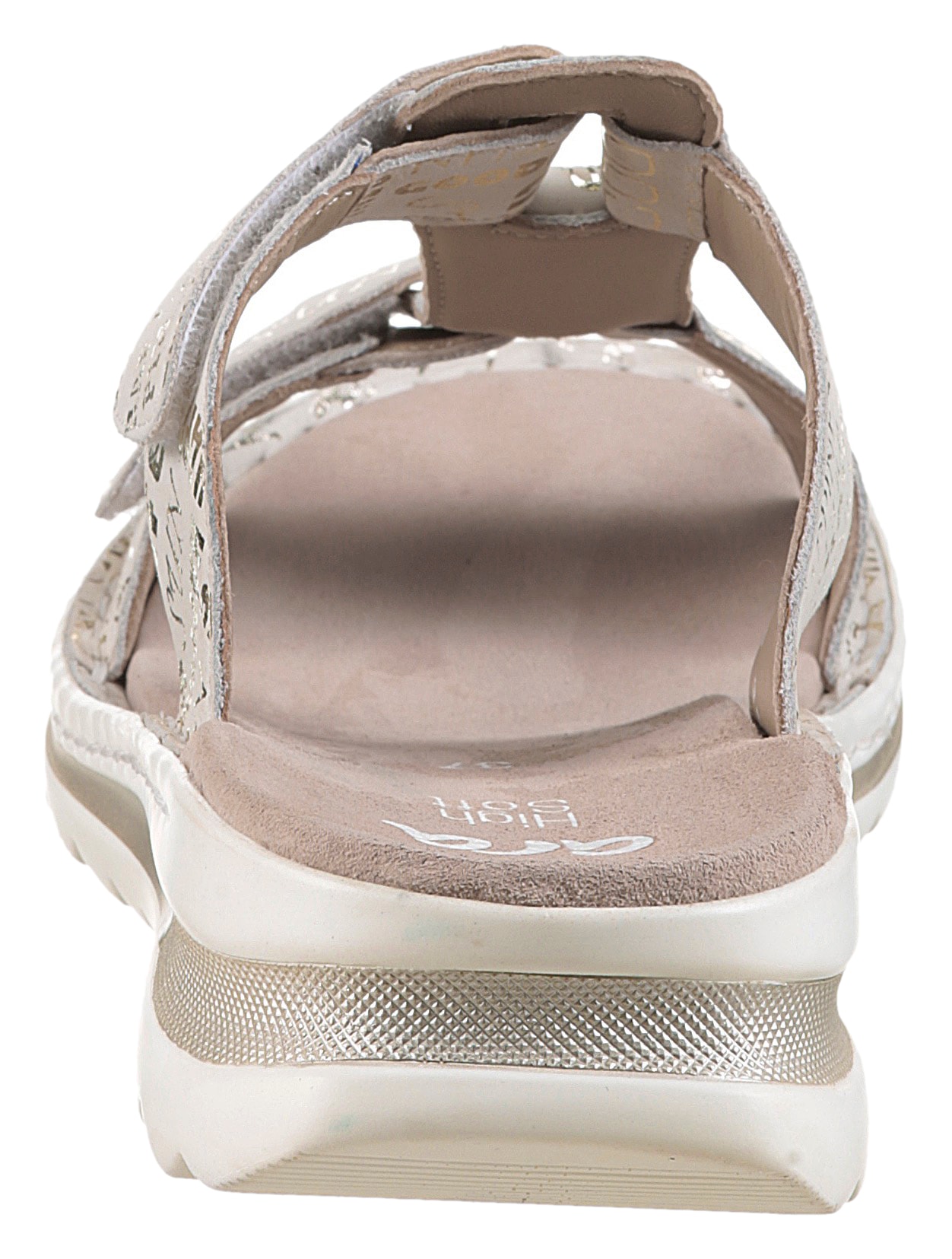 Ara Pantolette »TAMPA«, Keilabsatz, Sommerschuh, Schlappen mit Schmuckelement, G-Weite