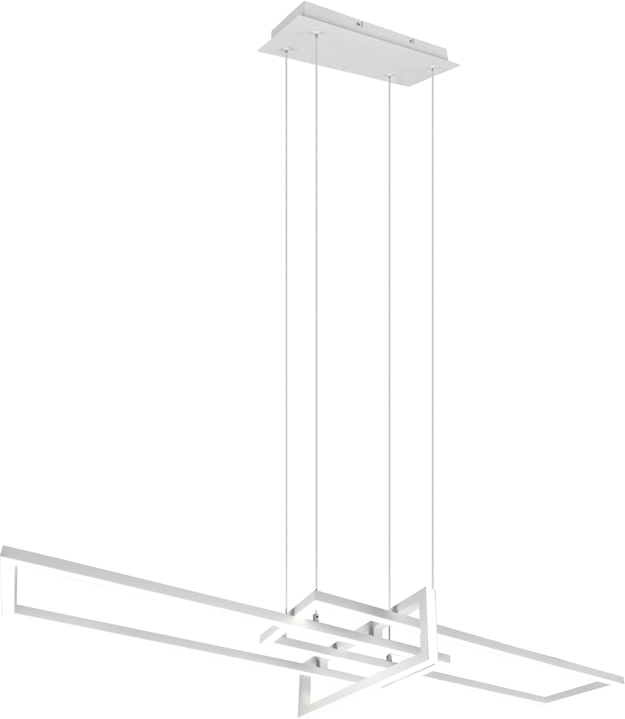 Abhängung Wandschalter 1 BAUR »ALICA«, mit TRIO dimmbar, Dimmer, Leuchten flammig-flammig, über 150 LED | Pendelleuchte cm Switch