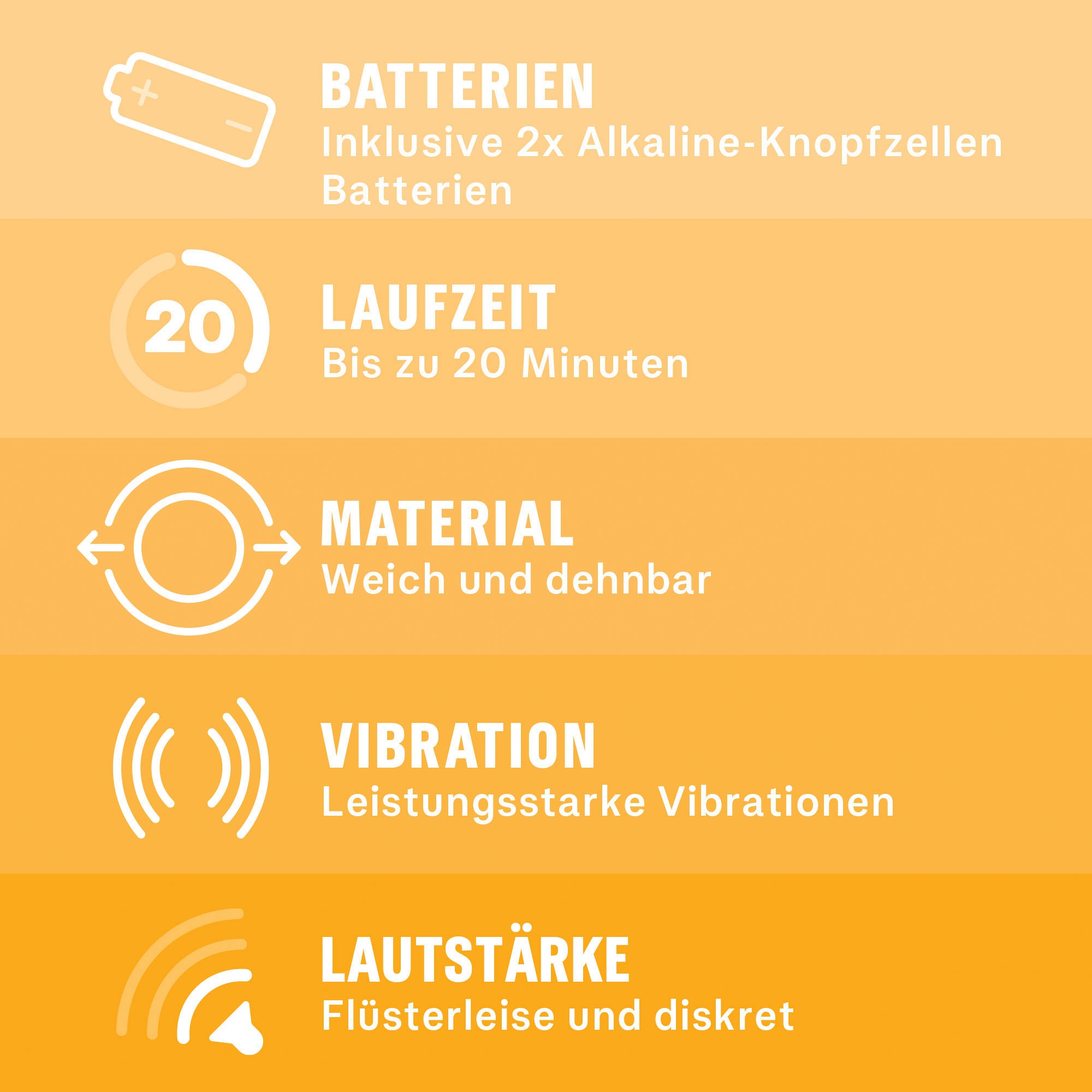 durex Penisring »Vibrations Ring«, dehnbar