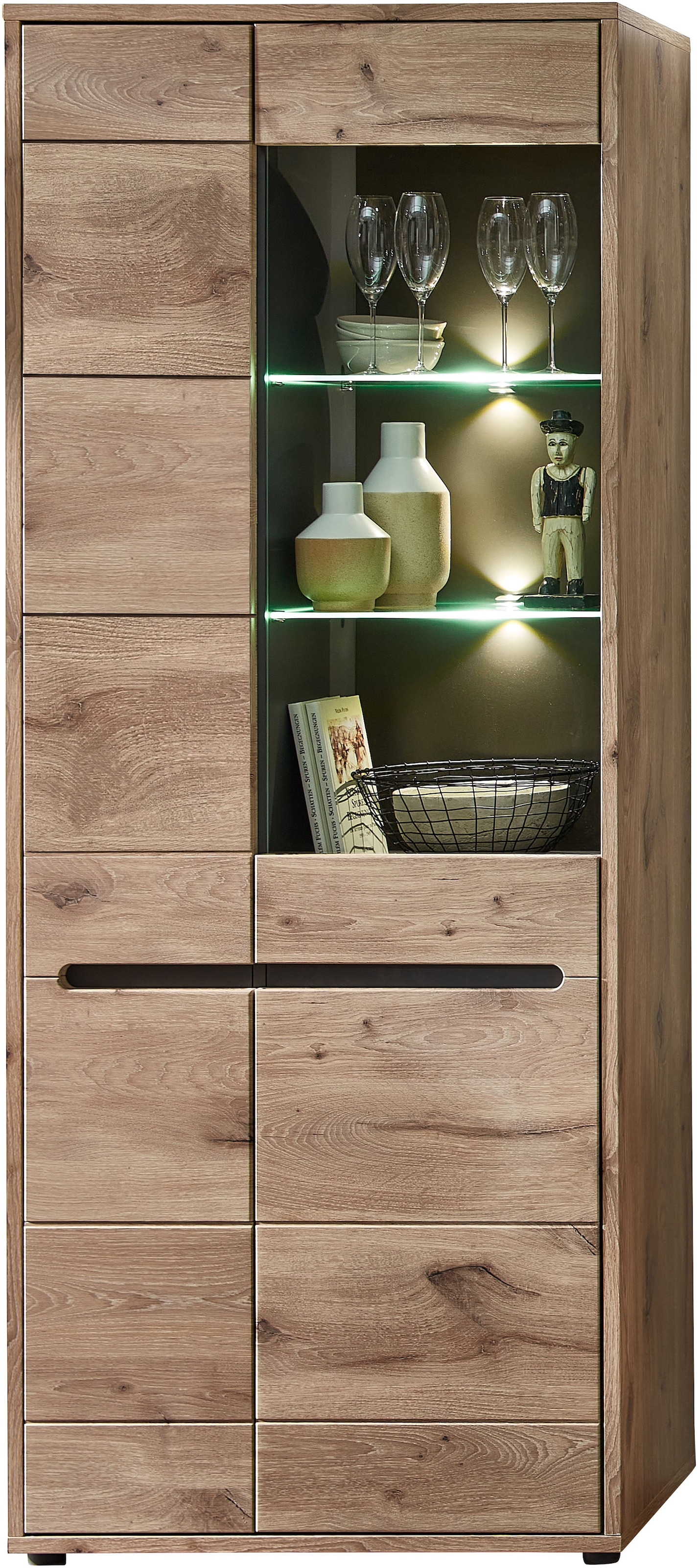 Innostyle Wohnwand »BELLANO«, (Komplett-Set, 3 St.), inkl. LED-Beleuchtung
