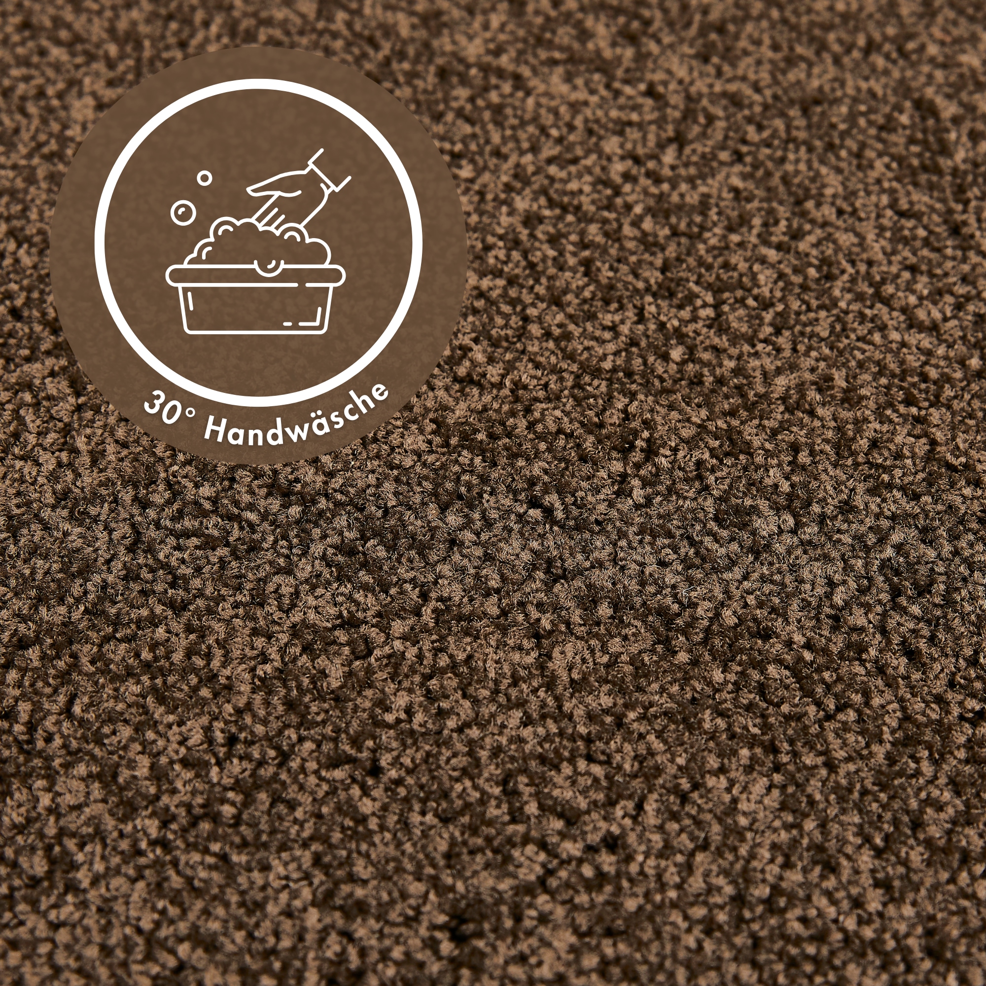 my home Fußmatte »Emil, Made in Netherlands«, rechteckig, 6 mm Höhe, Schmutzfangmatte, Uni Farben, rutschhemmend, pflegeleicht