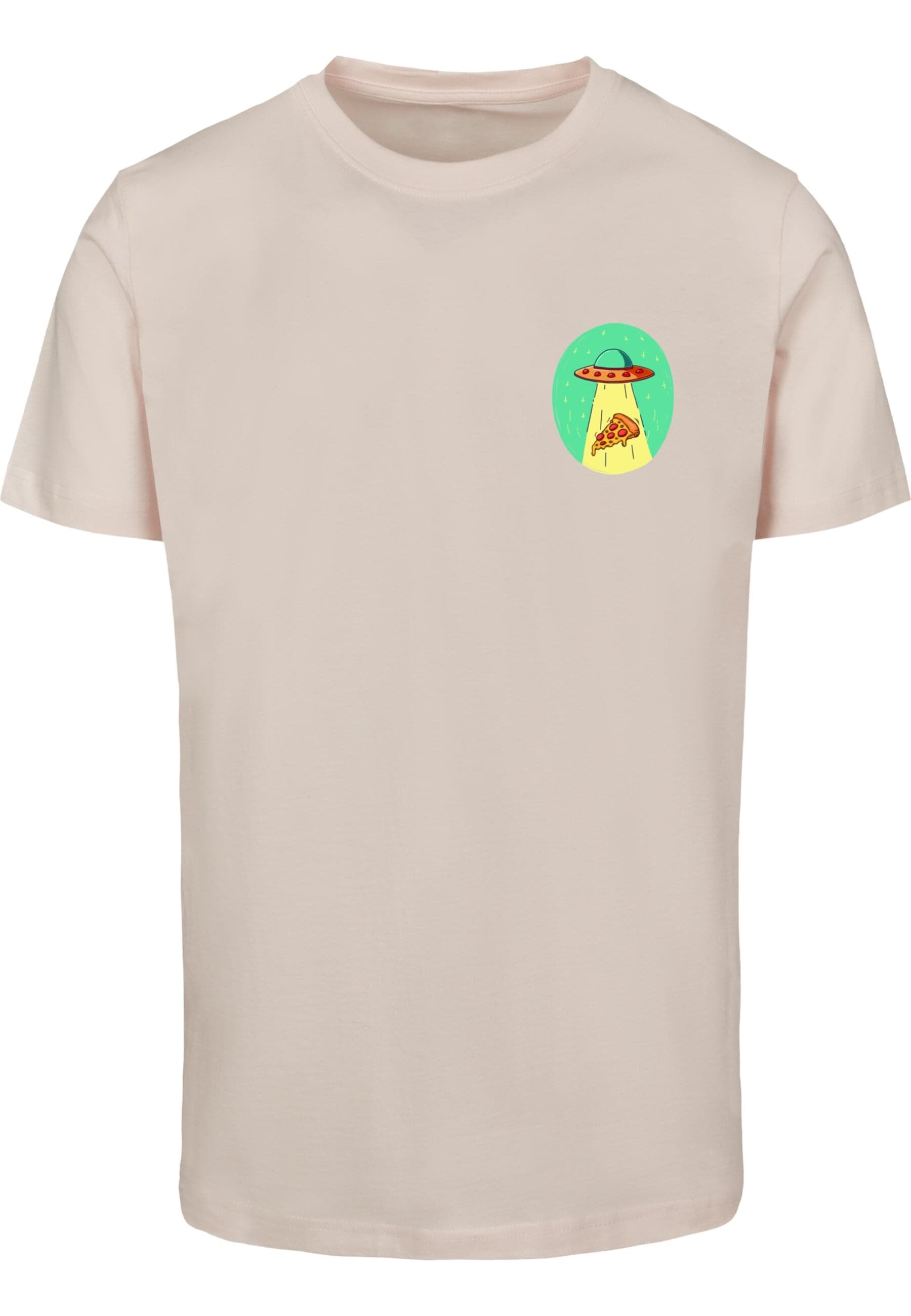 MisterTee T-Shirt "MisterTee Herren Ufo Pizza Tee" 1 Stk. tlg. günstig online kaufen