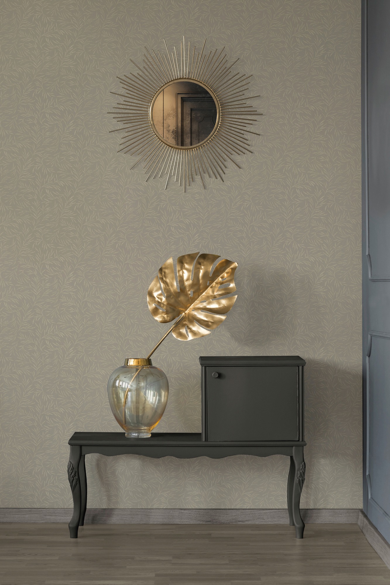 Architects Paper Vliestapete »Alpha«, botanisch-matt-glänzend, Tapete Floral Tapeten Wohnzimmer Schlafzimmer Küche modern Design Büro