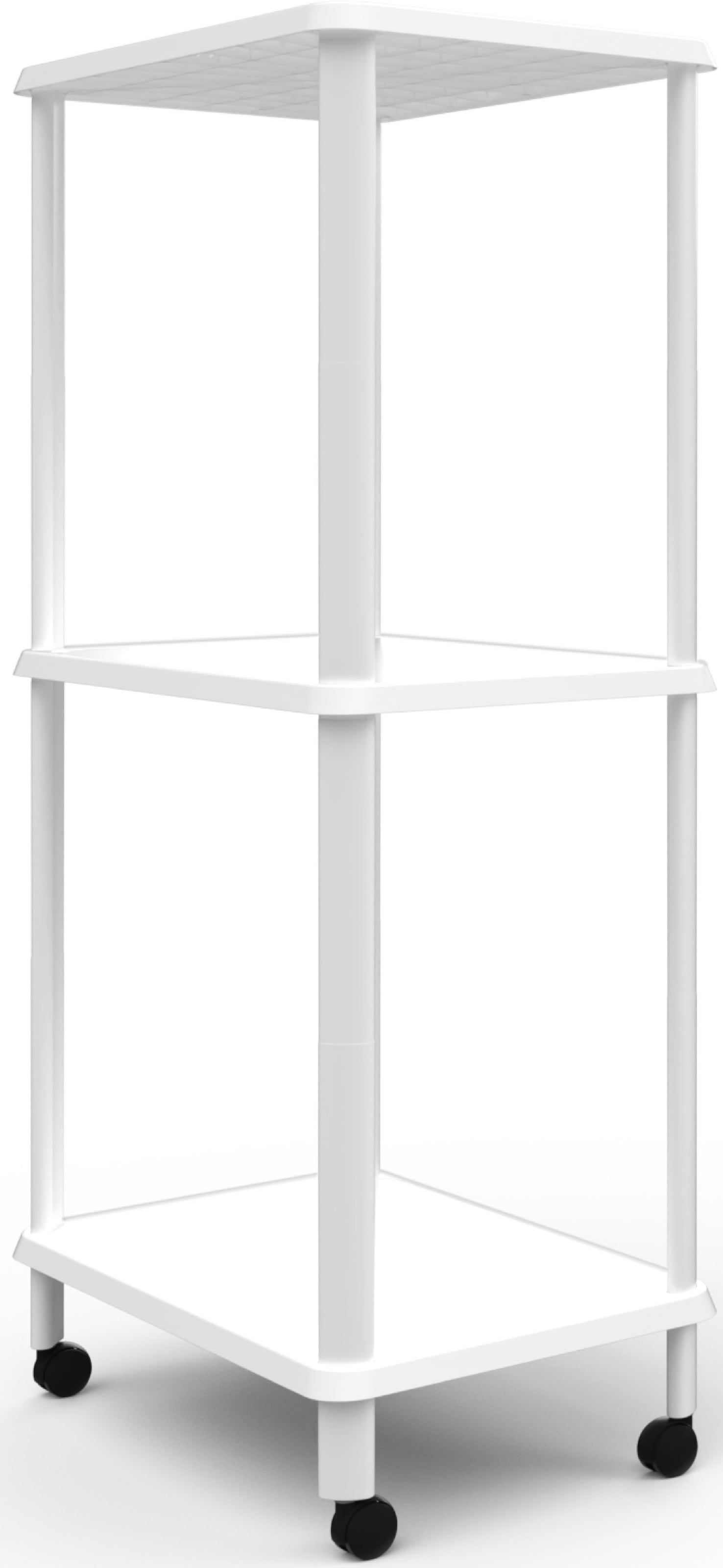Bischof Badregal "Amico II" Stabil, mobil, agil und zu 100% aus recycletem Material.