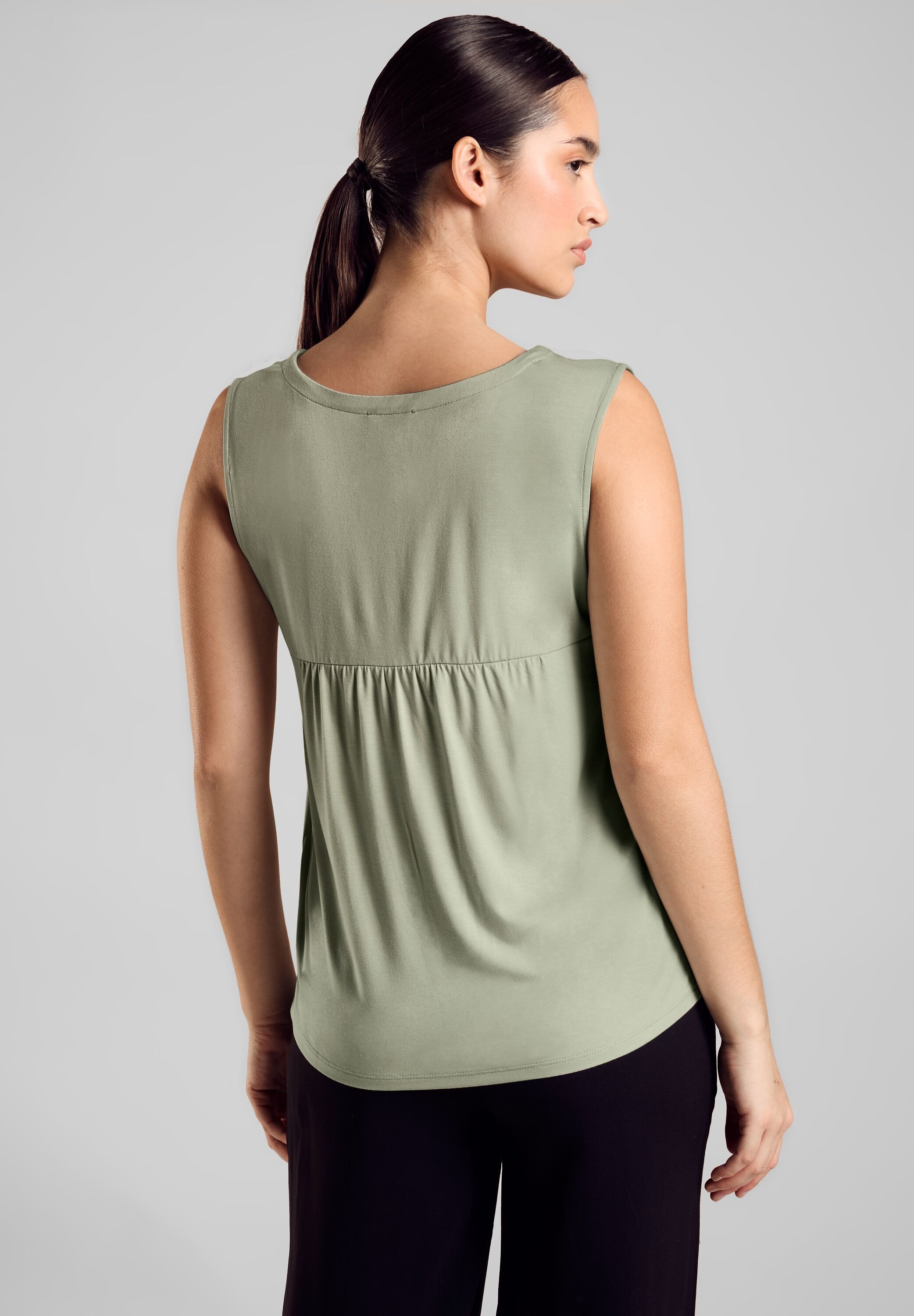 STREET ONE Tanktop, mit V-Ausschnitt