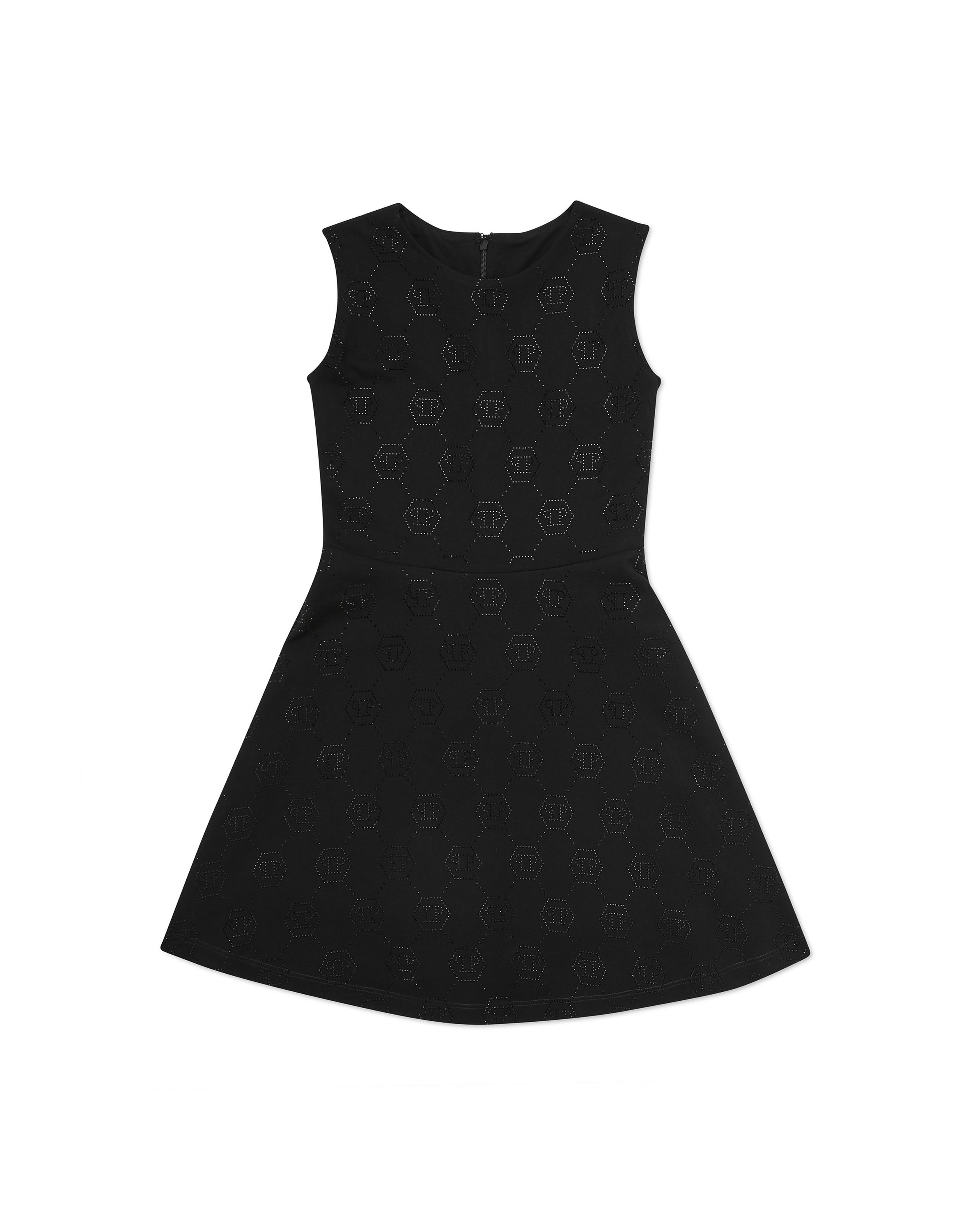 PHILIPP PLEIN Minikleid "Monogram Mit Schmucksteinen"