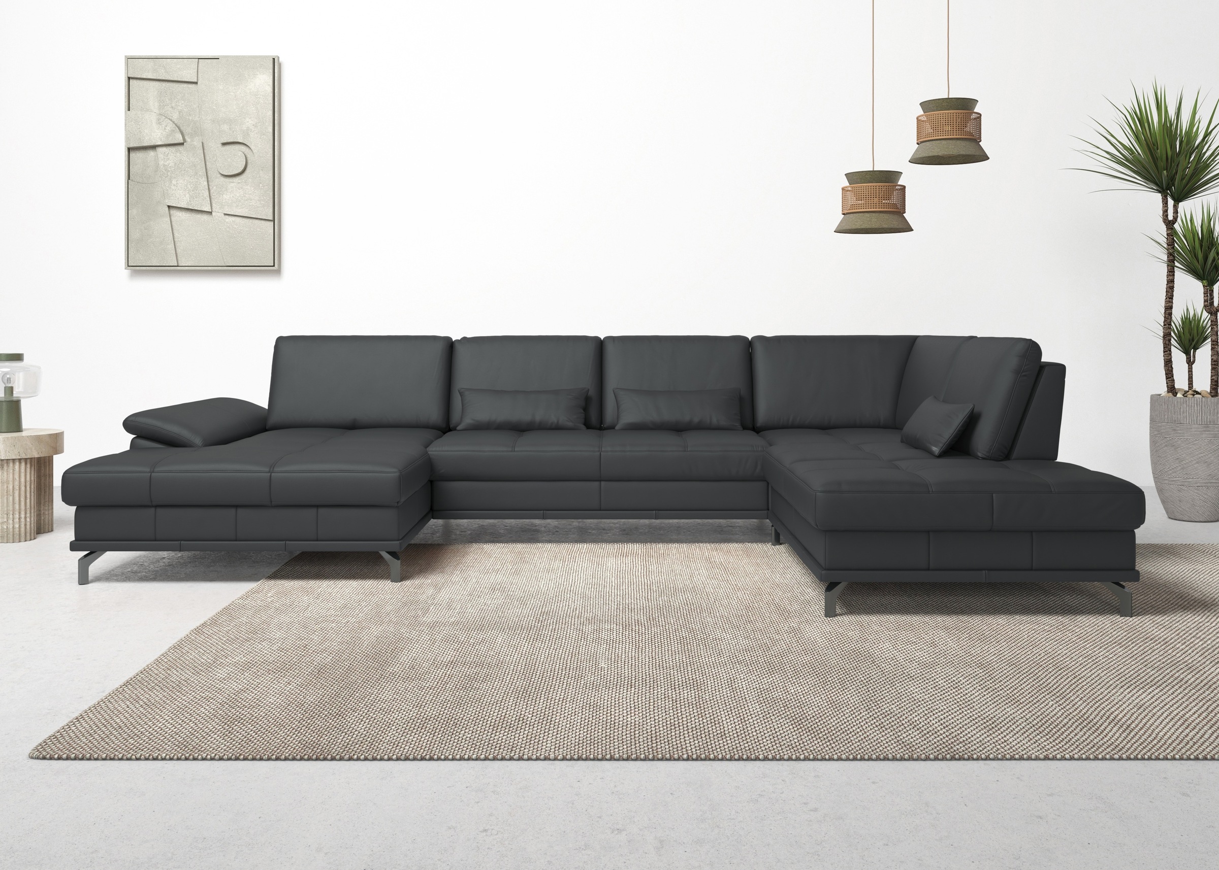 OTTO Home Costello U-Shape Sectional Sofa 10