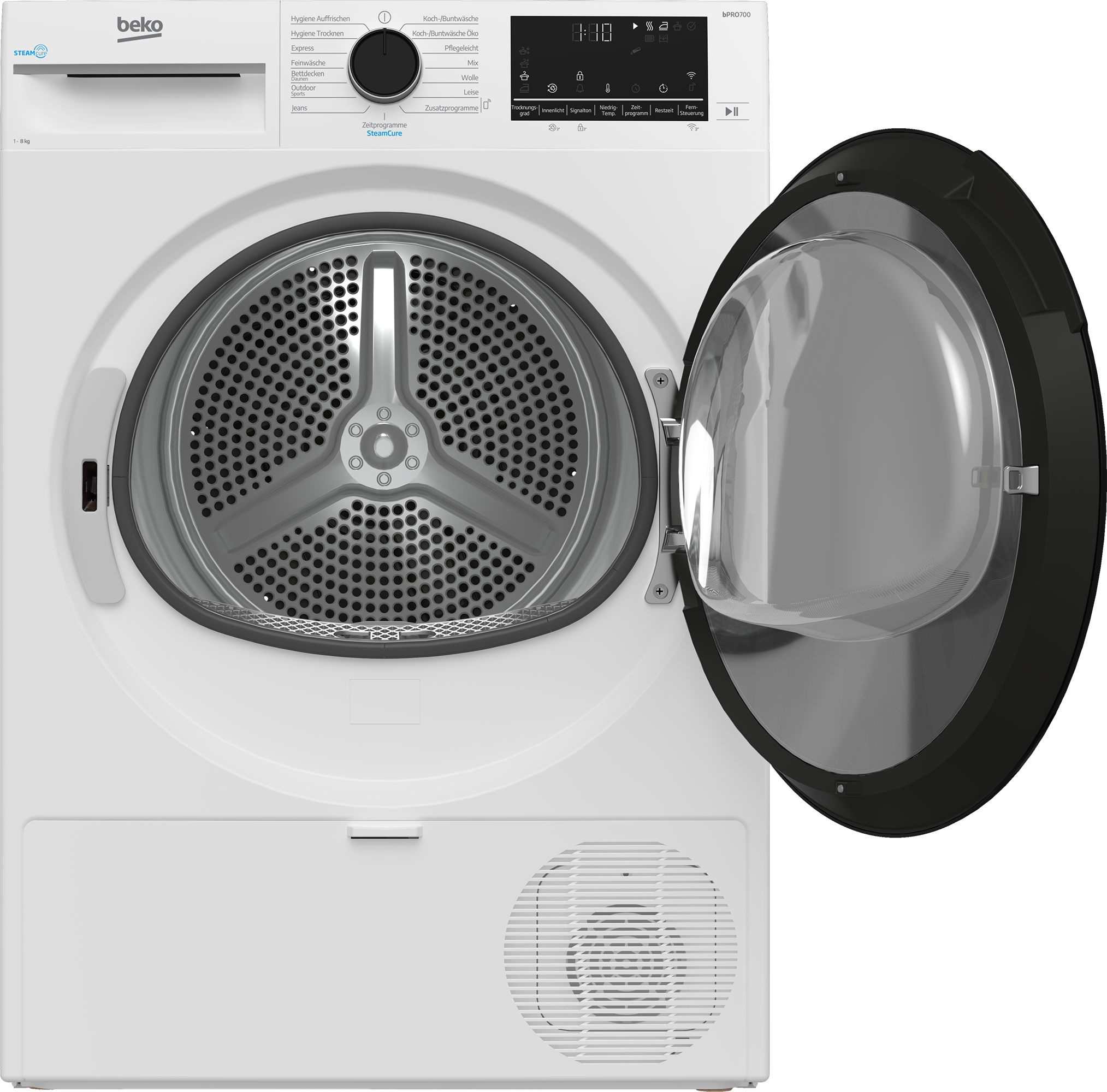 BEKO Wärmepumpentrockner »B7T88209« Die AquaWave Trommel bewegt die Wäsche sanft und effektiv