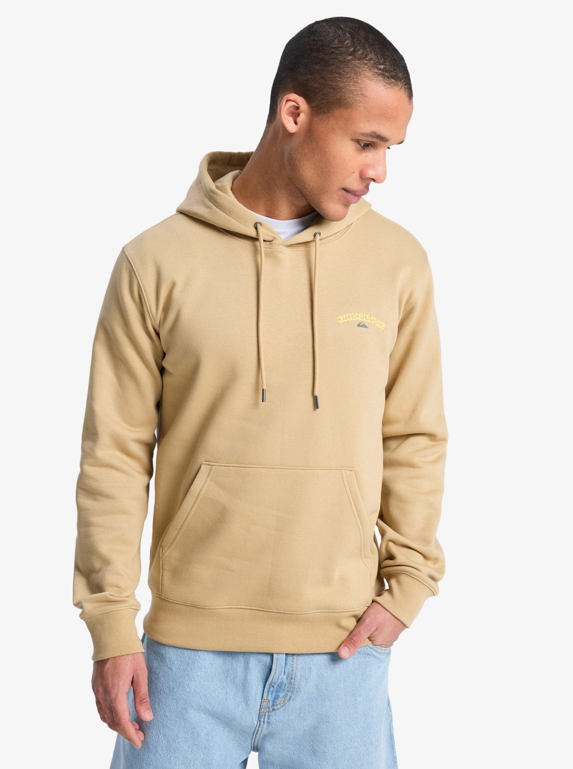 Quiksilver Kapuzensweatshirt "SCREEN HOODY FRONT & BACK", aus Baumwolle und Polyester, erhältlich in den Größen S bis XXL