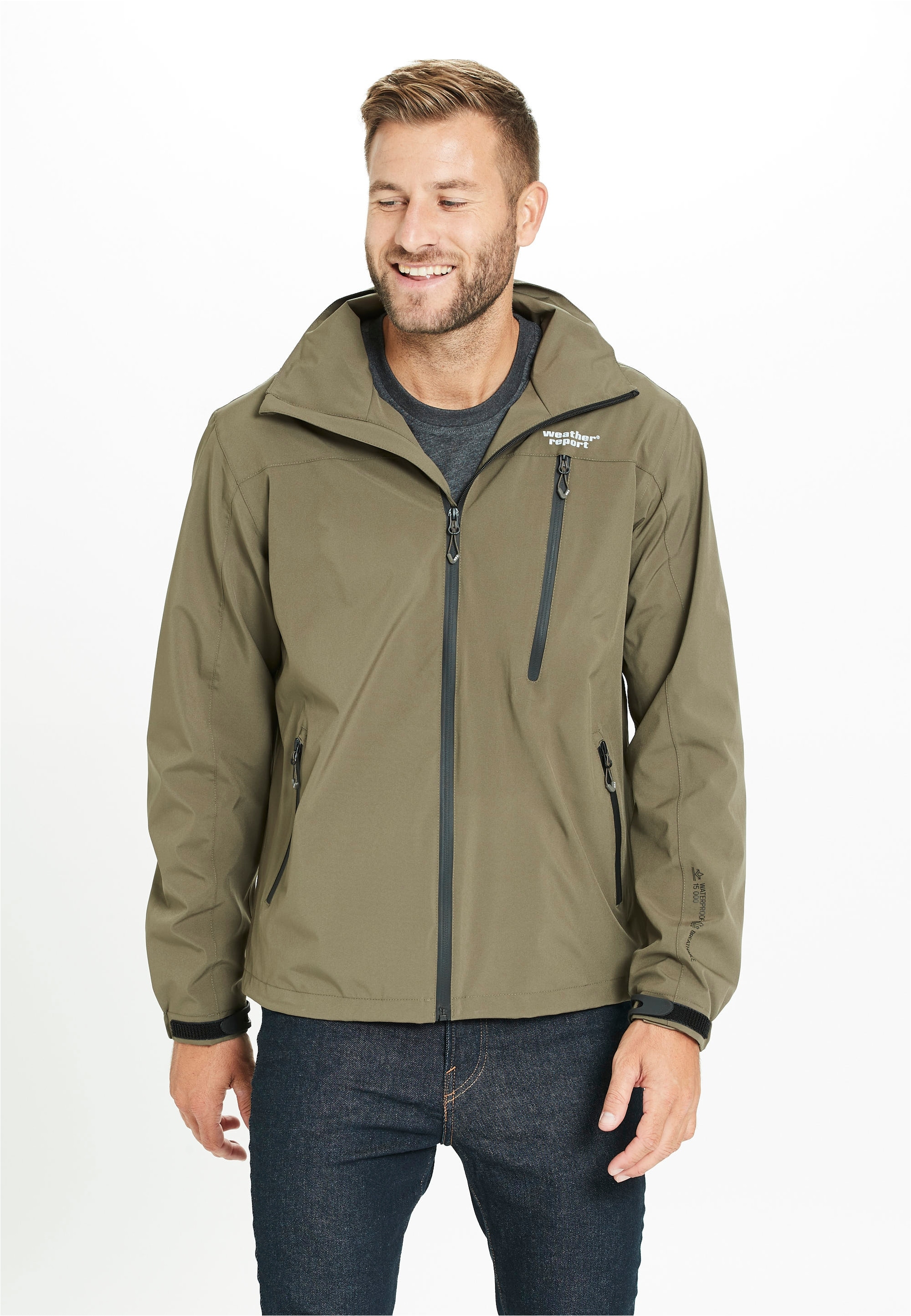 WEATHER REPORT Outdoorjacke "DELTON W-PRO15000", mit umweltfreundlicher Bes günstig online kaufen