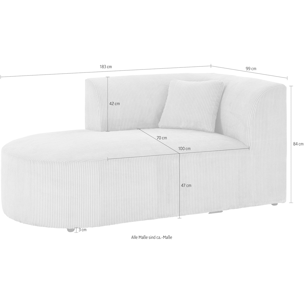 andas Sofa-Eckelement »Alesund«