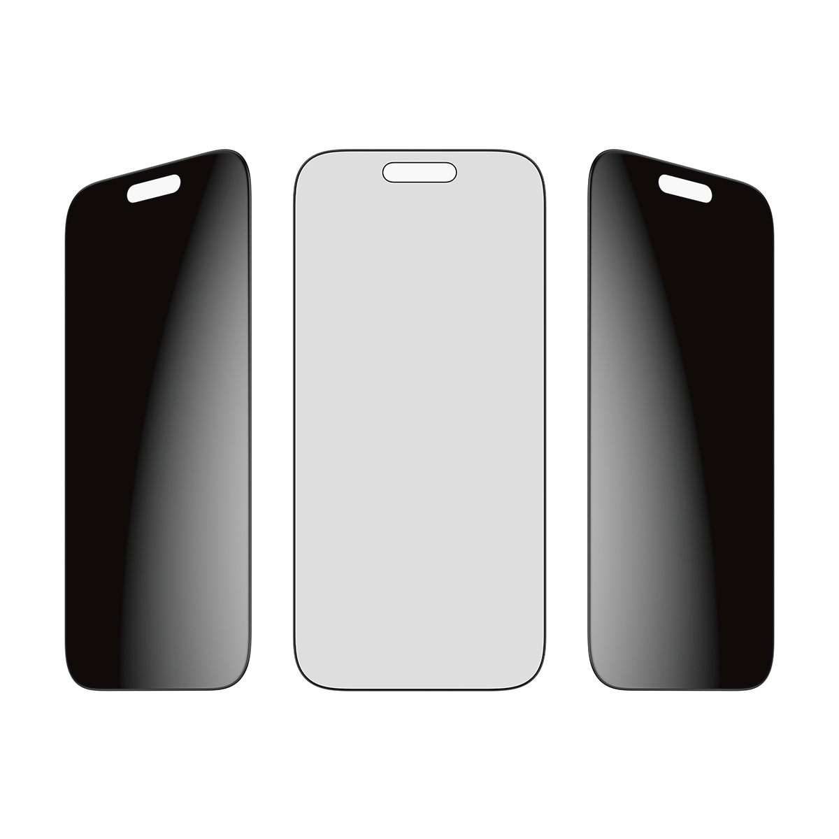 CARE by PanzerGlass Displayschutzglas »2-Way Privacy Ultra-Wide Fit Screen Protector«, für Apple iPhone 17 Pro, Displayschutzfolie, Schutzfolie, Bildschirmschutz, kratz- & stoßfest