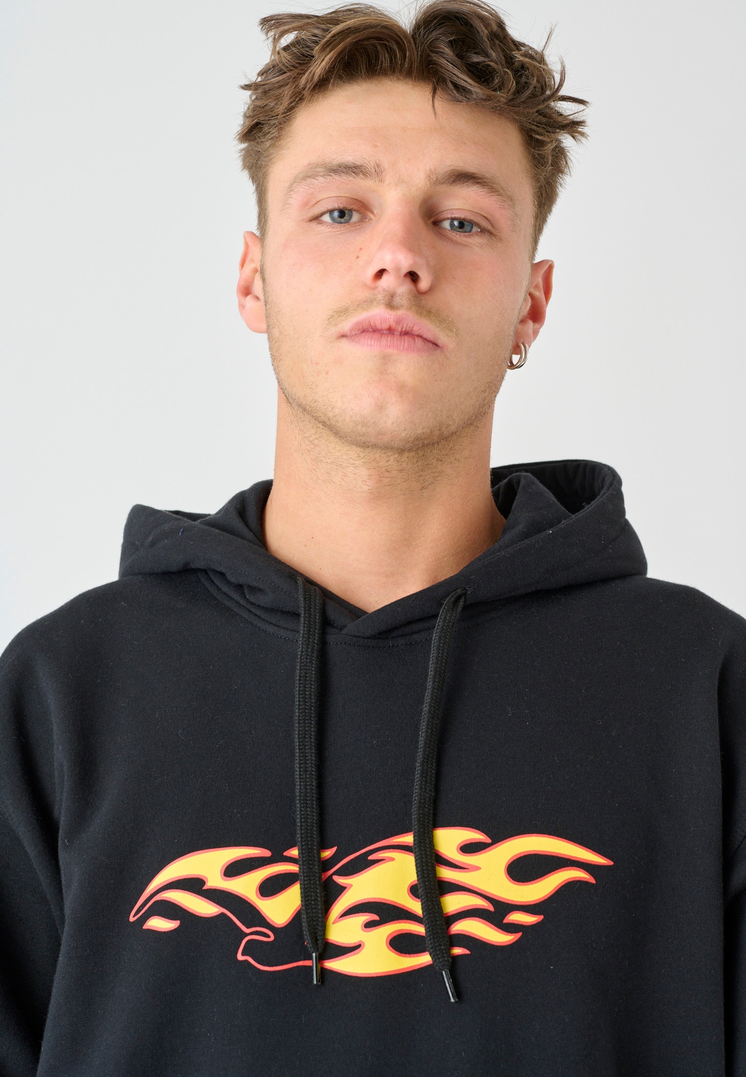 Cleptomanicx Kapuzensweatshirt »Flaming Gull«, mit coolem Print