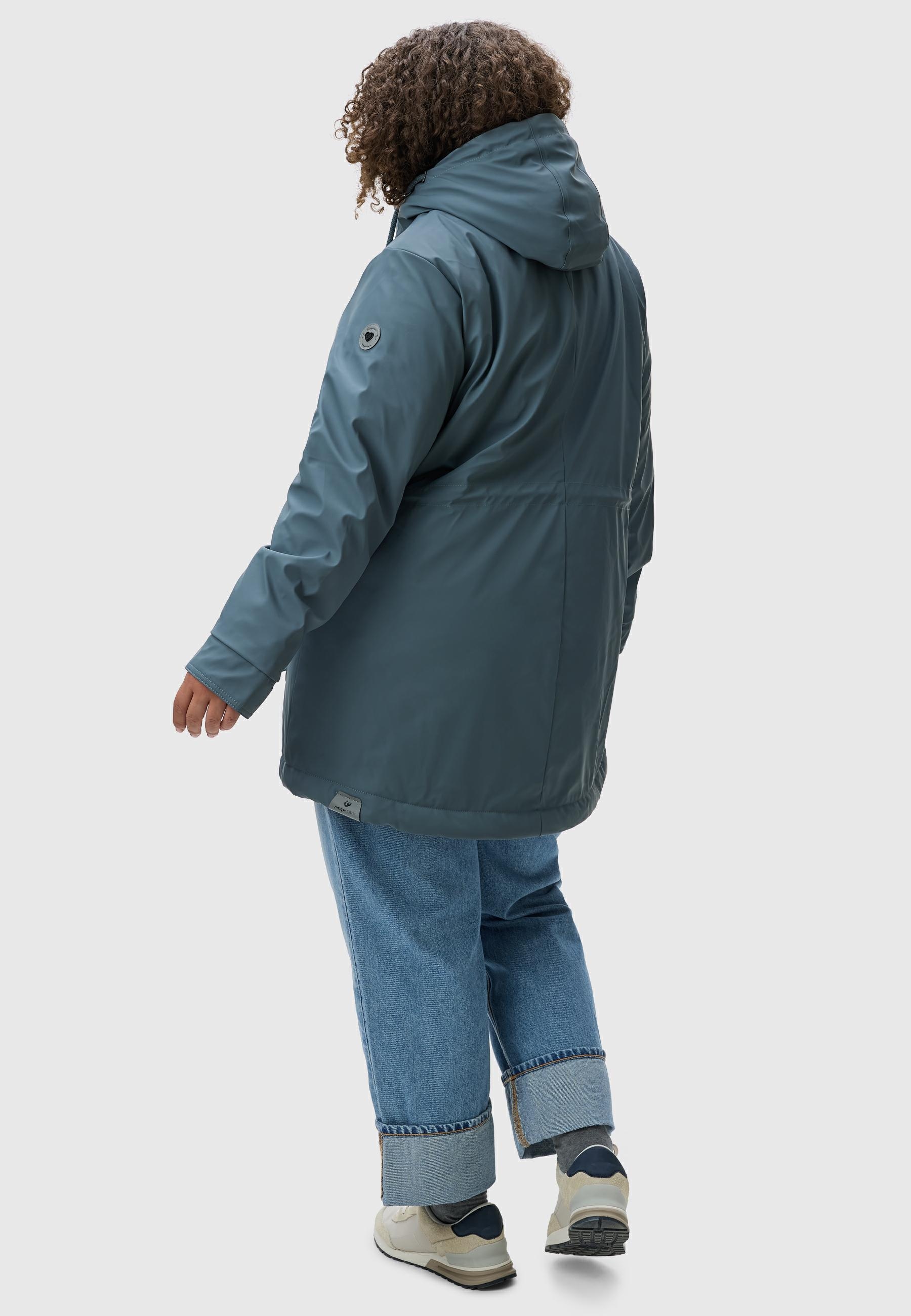 Ragwear Wintermantel »Monadis Rainy II Intl.«, sportlicher, wasserdichter Parka für den Winter