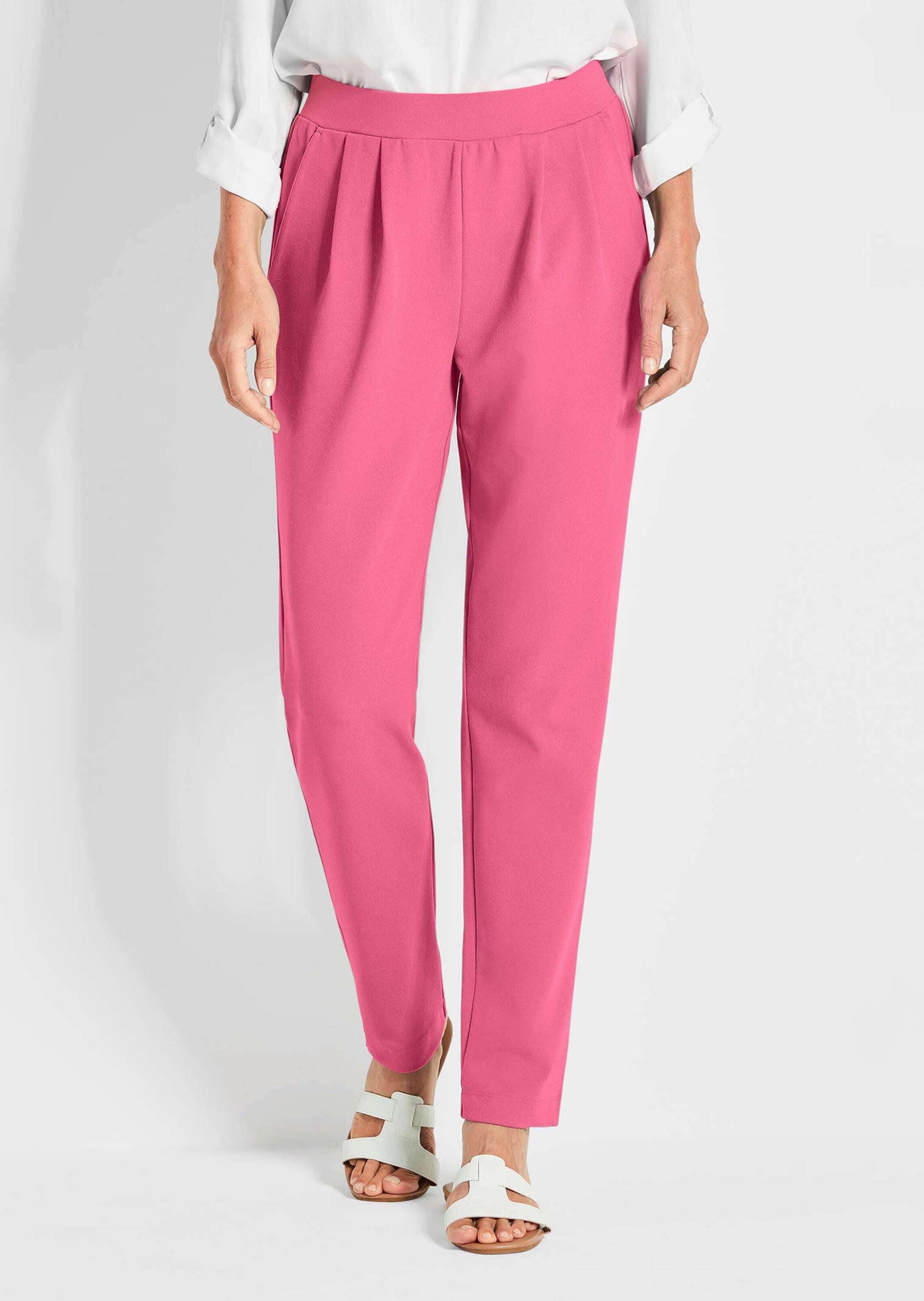 GOLDNER Schlupfhose »Schlupfhose SARA Knitterarme Hose SARA in gepflegter und elastischer Ware«